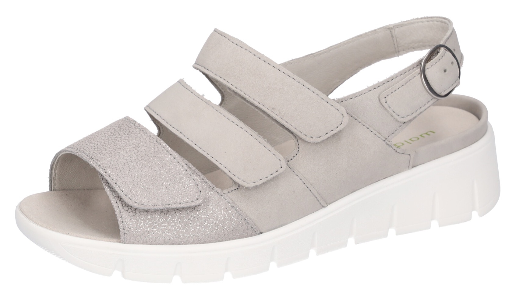 Image of Waldläufer Keilsandalette "M-WIOLA", Sandale, Sommerschuh, Komfortschuh mit Klett, M-Weite