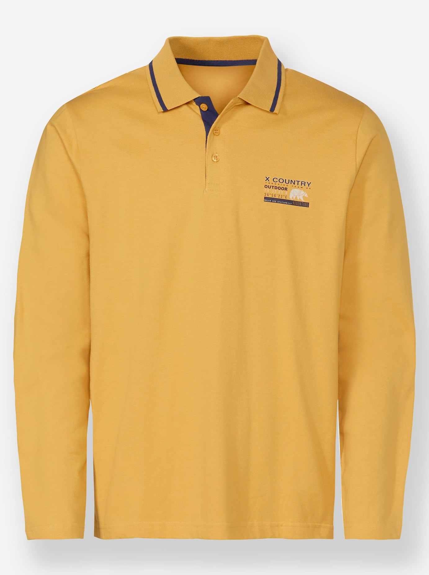 Catamaran Poloshirt »Langarm-Shirt«, (1 tlg.)
