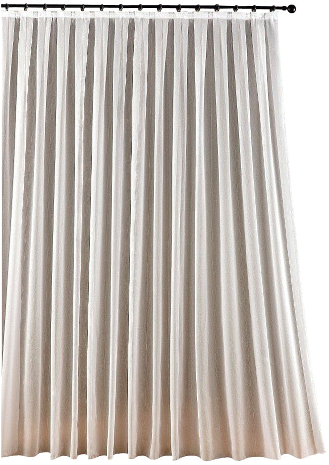 Image of Weckbrodt Gardine "Webstore" Kräuselband 1 Stk. tlg. Webgardine, feste Falten,halbtransparent, nach Mass,Beschwerungsband