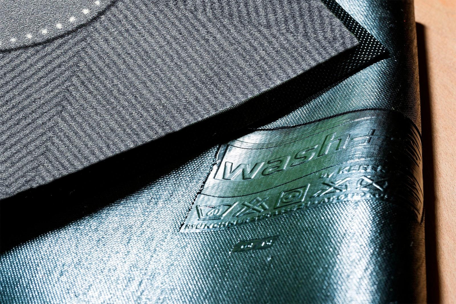 wash+dry by Kleen-Tex Fussmatte »Herr Just, Welcome«, rechteckig, 9 mm Höhe, Schmutzfangmatte, Motiv Hund, mit Spruch, rutschhemmend