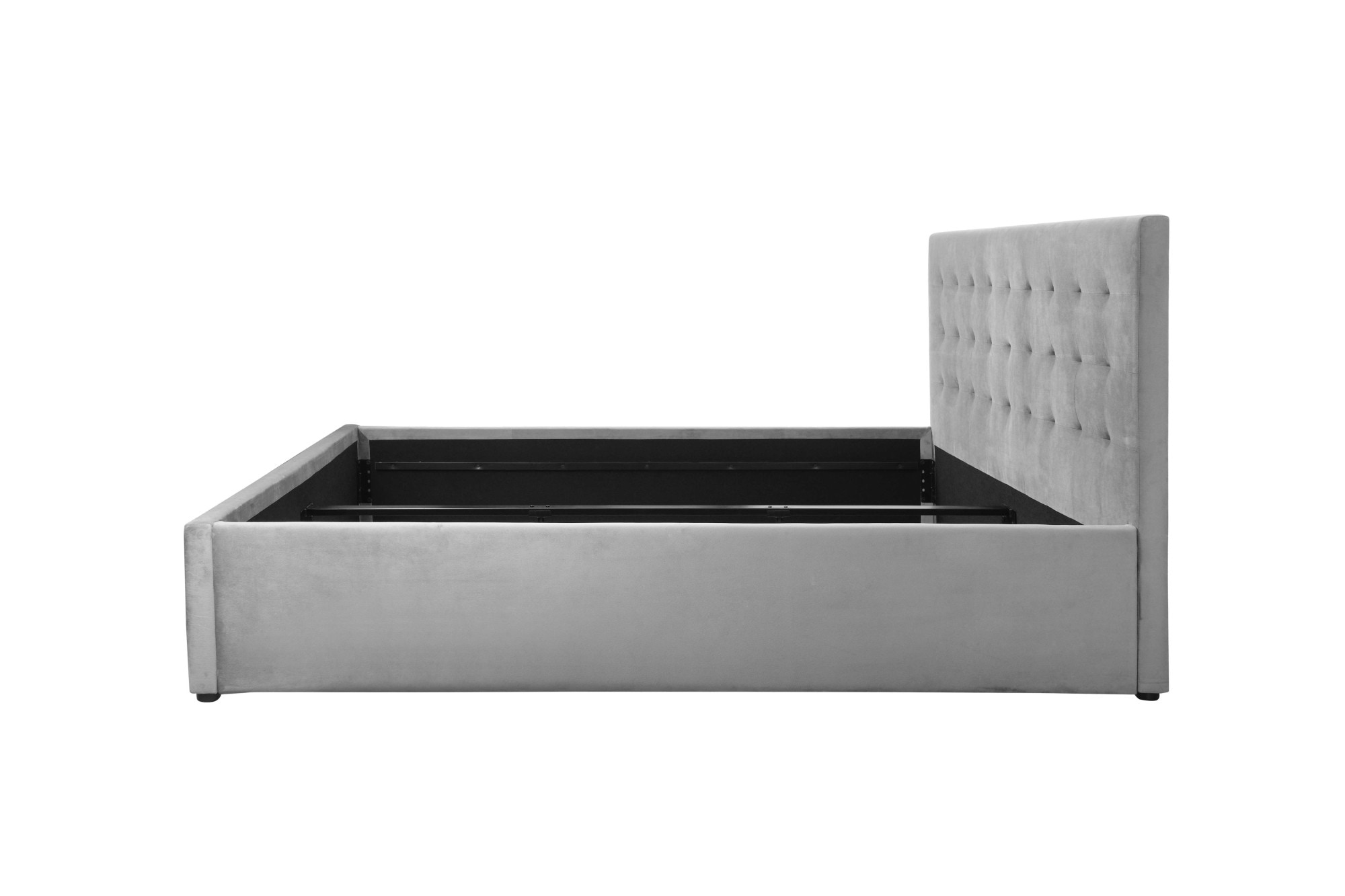 Home affaire Polsterbett »Hamar, Knopfsteppung im Kopfteil, bis 250 KG belastbar«, (3 Breiten: 100cm/ 140cm/ 180cm), in verschiedenen Grössen und Stoffen und Farben