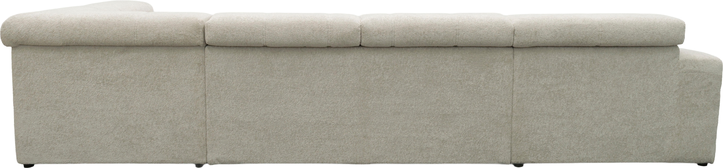GOODproduct Wohnlandschaft »Ballerup 359 x 228 cm, auch mit verstellbarer Sitztiefe« Kopfteile verstellbar, Pet Friendly Bezug, U-Form