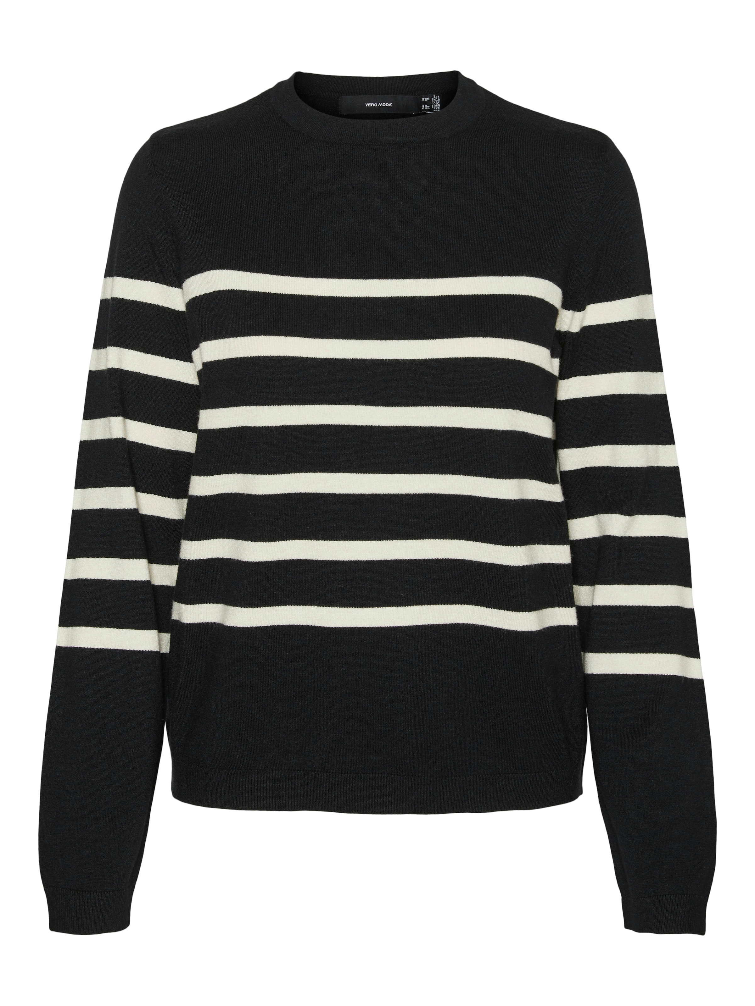 Vero Moda Pull à col rond »VMSABA PLAIN LS O-NECK PULLOVER GA NOOS«
