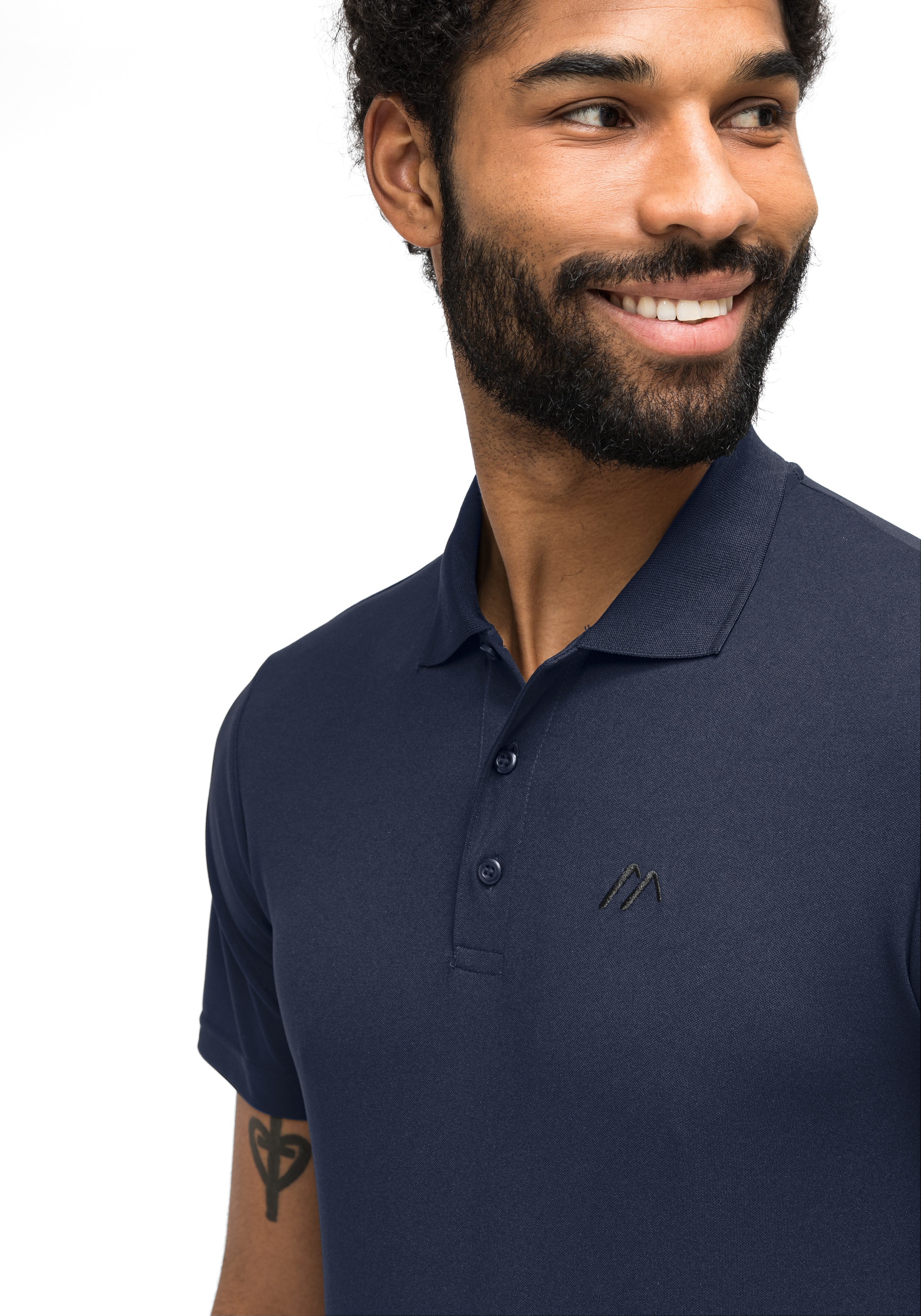 [Super willkommen] Finde Maier Sports Wandershirt, für Freizeit Polo-Shirt Herren und bequemes Wandern Funktionsshirt auf »Ulrich«