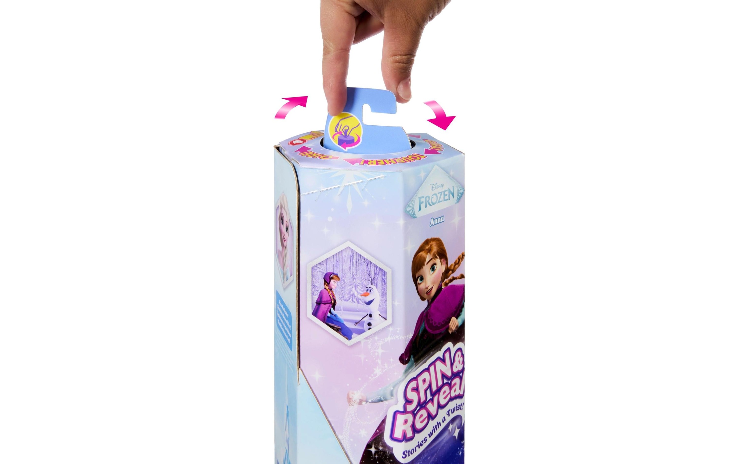 Disney Frozen Anziehpuppe »Frozen Eiskönigin Spin & Reveal Anna«
