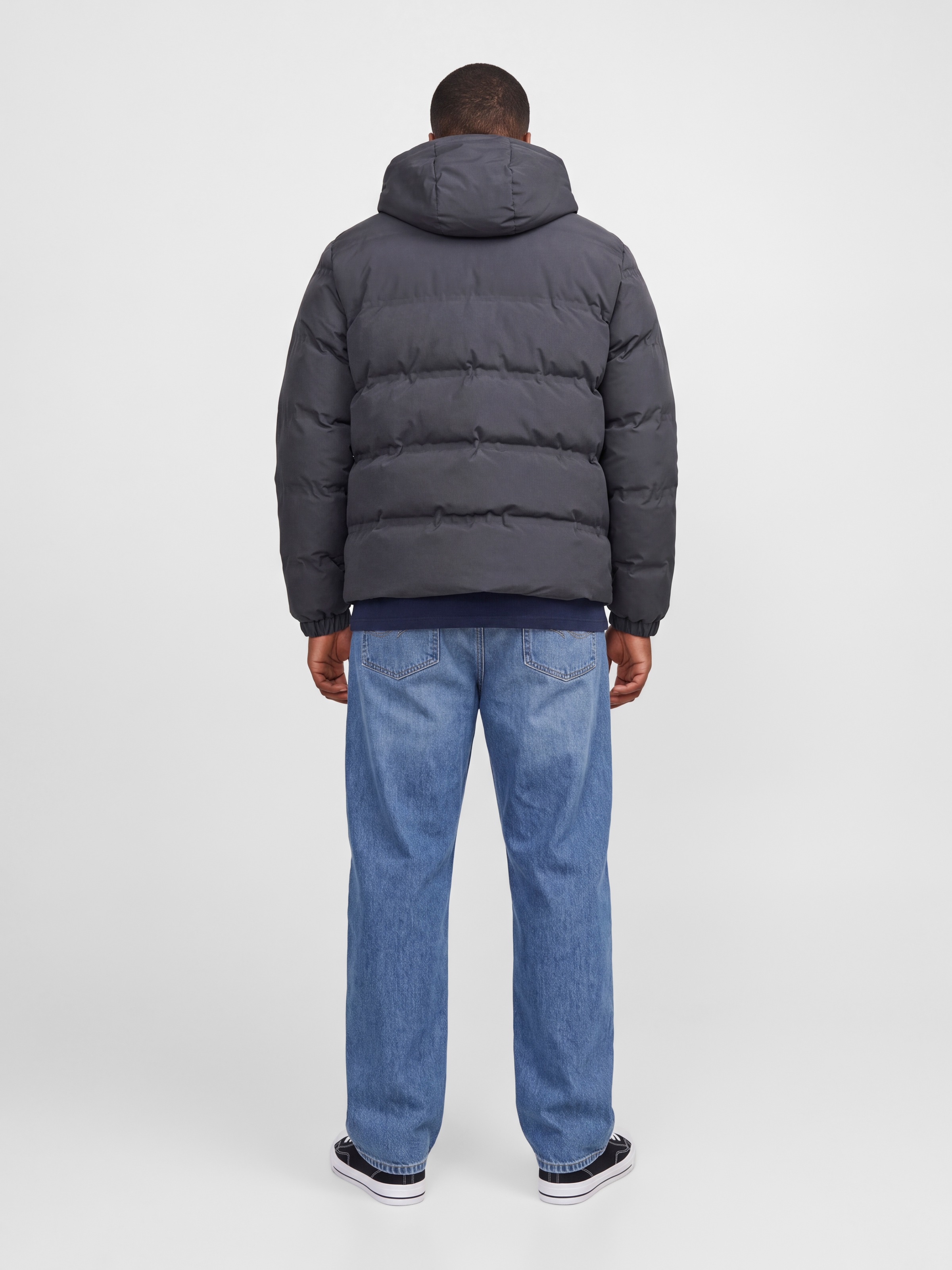 Jack & Jones PlusSize Veste matelassée »JJSAGE PUFFER JACKET BF PLS« avec capuche Kunstfaser, regular fit