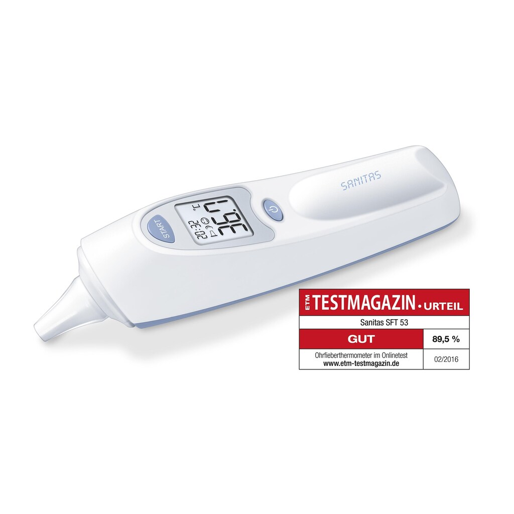 Sanitas Fieberthermometer »Infrarot-Thermometer SFT 53«