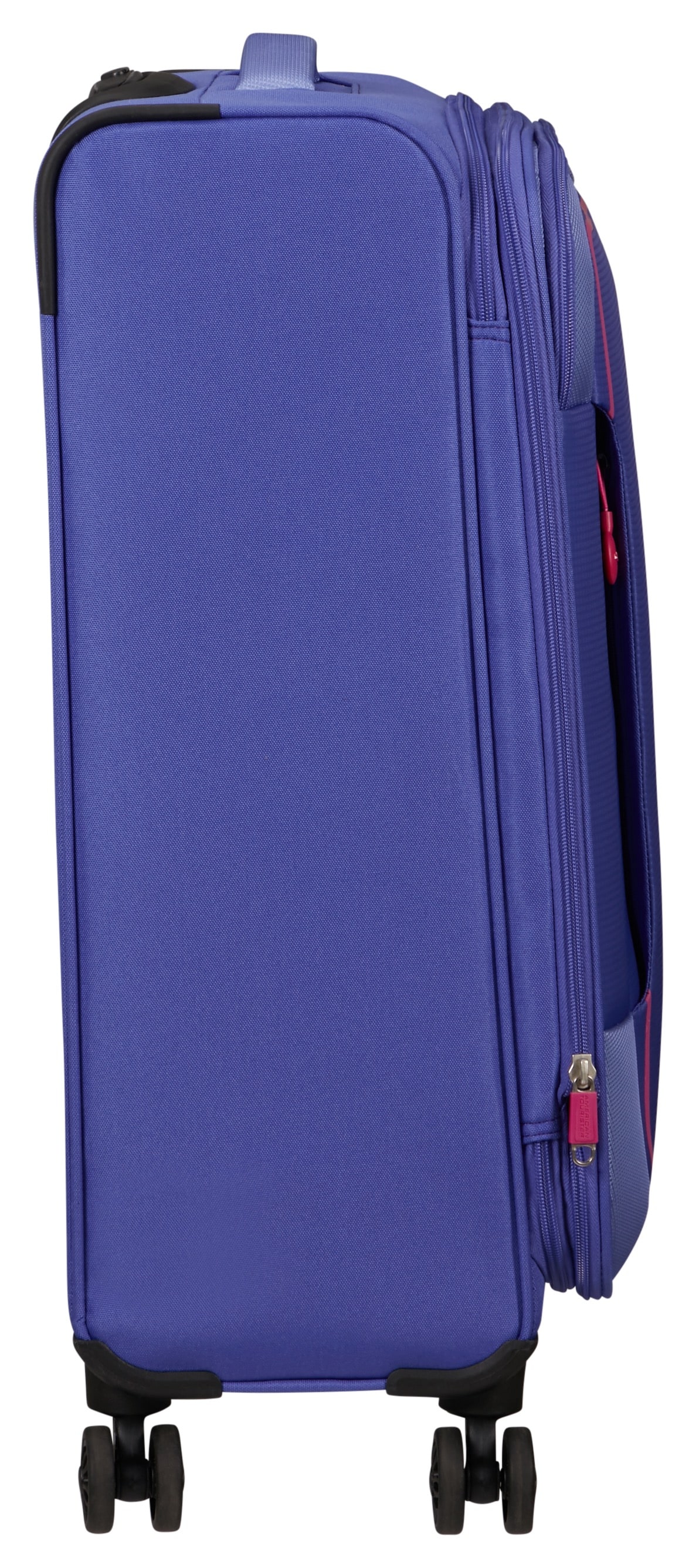 American Tourister® Weichgepäck-Trolley »PULSONIC, in verschiedenen Farben und Grössen«, 4 Rollen, Reisekoffer Weichschalenkoffer TSA-Schloss