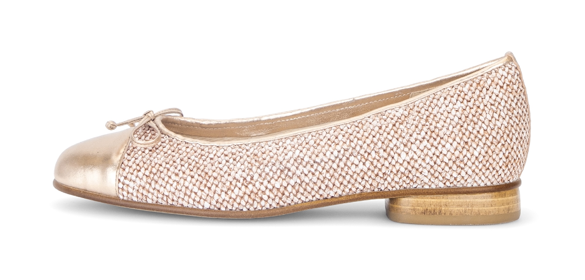 Gabor Ballerine  talon bloc, chaussure de ville, chaussure à enfiler forme ronde