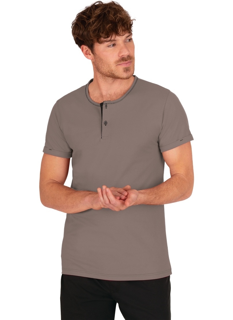 Trigema T-shirt Unisex Maniche Corte, Carbone, Taglia M, 100% Cotone, Scollo Rotondo, Jersey Morbido - 2