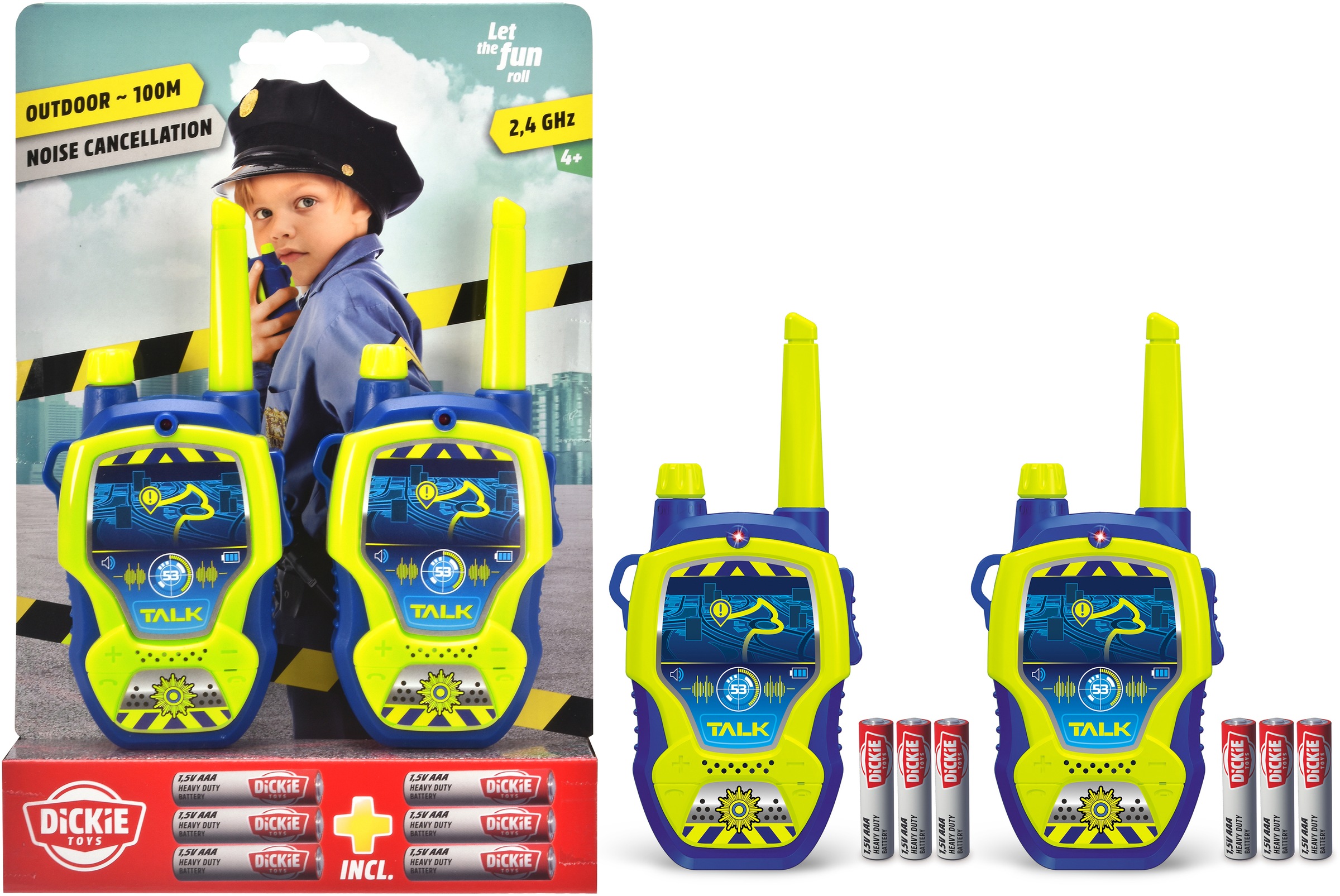 Image of Dickie Toys Walkie Talkie »Police«, (2 St.) bei Ackermann Versand Schweiz