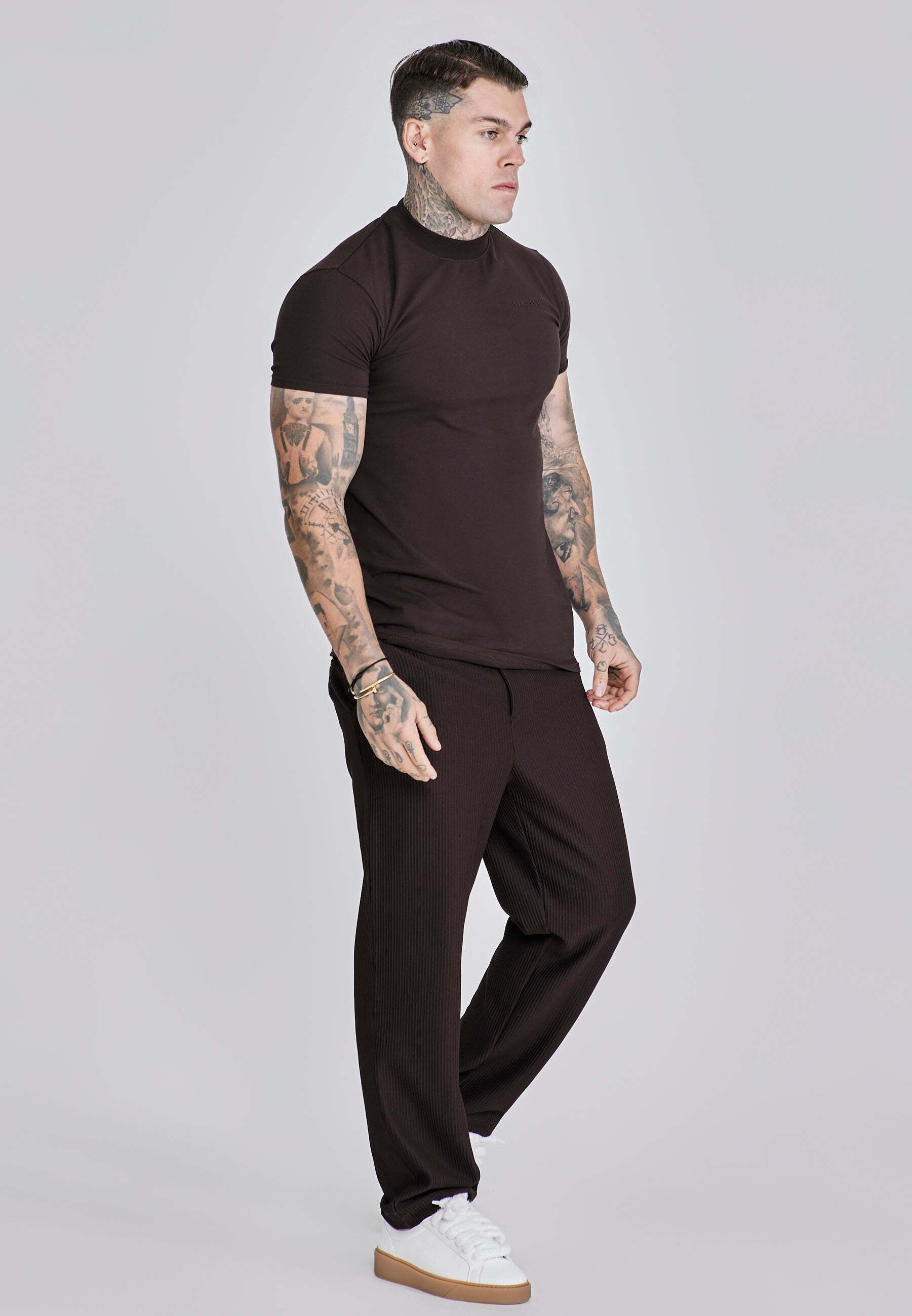 Siksilk T-shirt »Siksilk T-Shirt Muscle Fit T-Shirt«