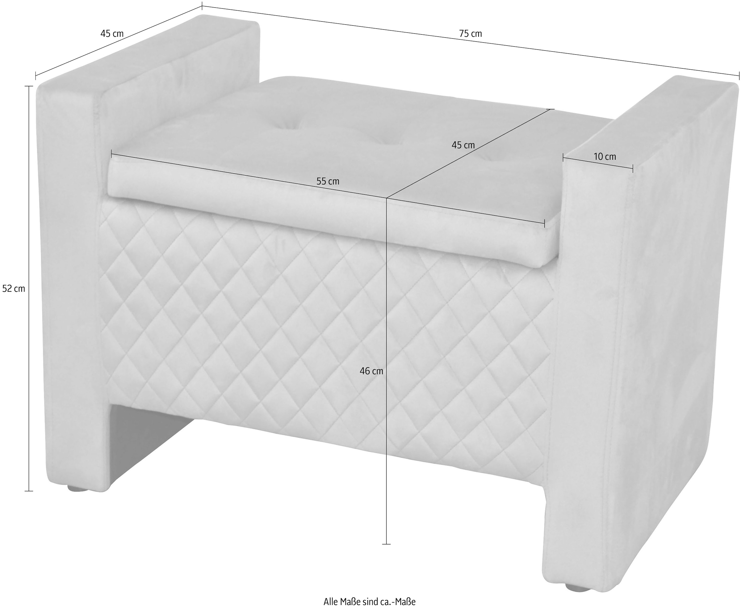 INOSIGN Coffre-siège 1 cuis tlg.