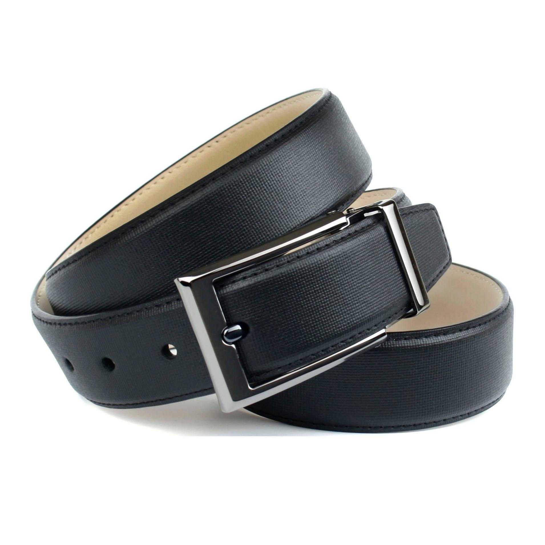 Image of Anthoni Crown Ledergürtel, mit glänzender Dornschnalle bei Ackermann Versand Schweiz