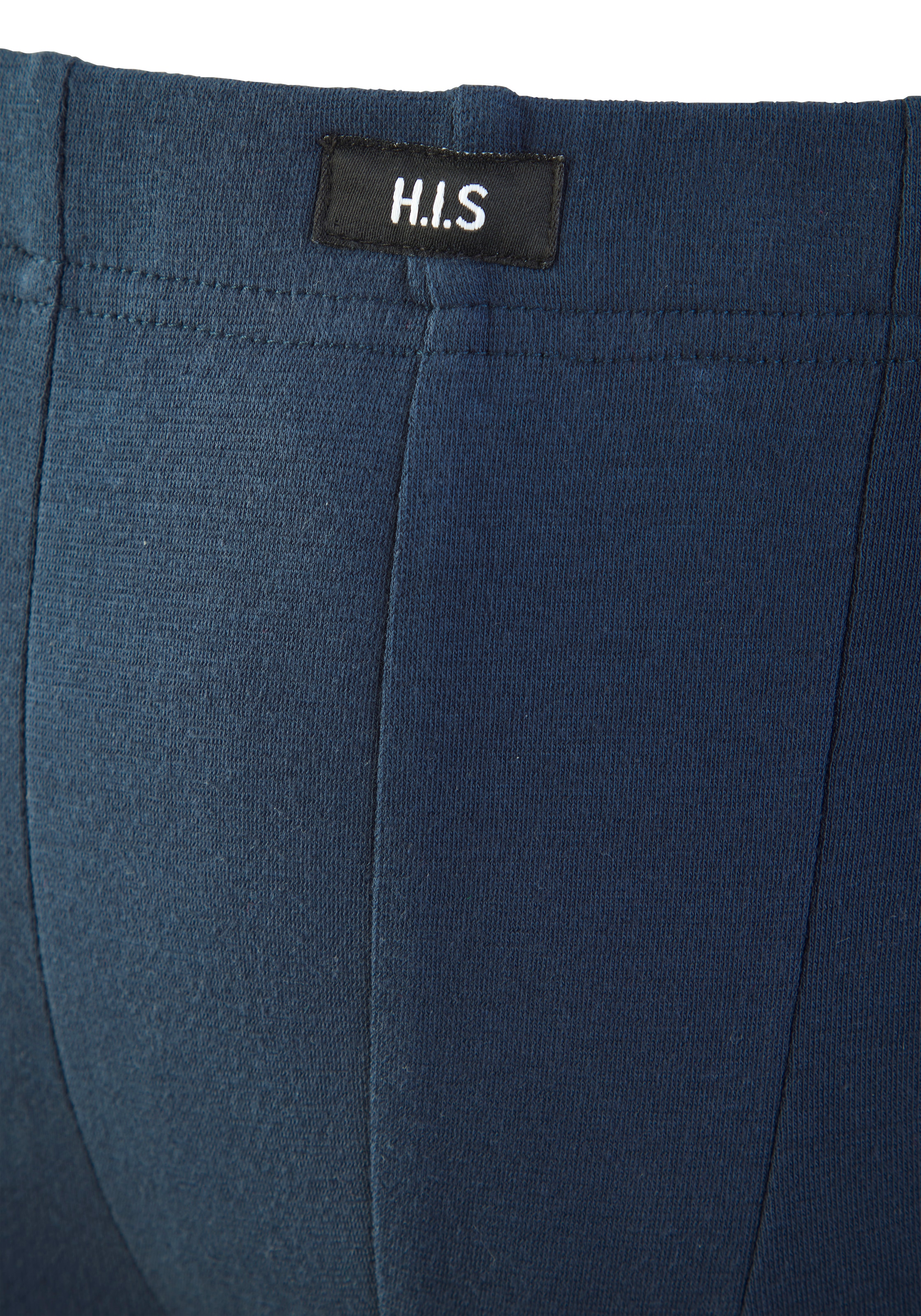 H.I.S Boxer long »Langer Boxer Boxershorts für Herren« Paquet, 5 cuis Boxershorts für Herren, mit Logo am Bund