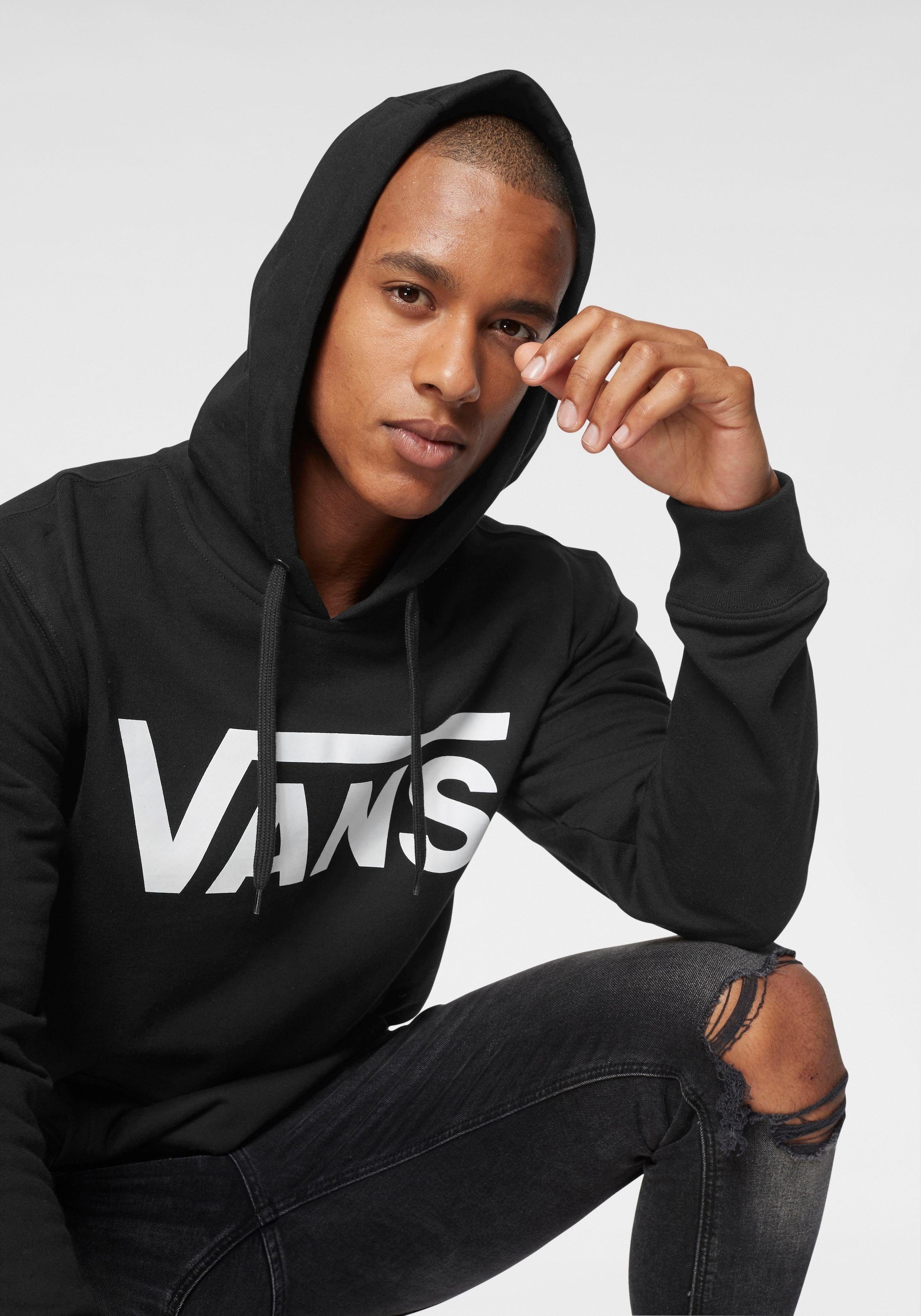 Vans Kapuzensweatshirt »MN VANS CLASSIC PO HOODIE II«, Kapuzenpullover mit grossem Logoprint