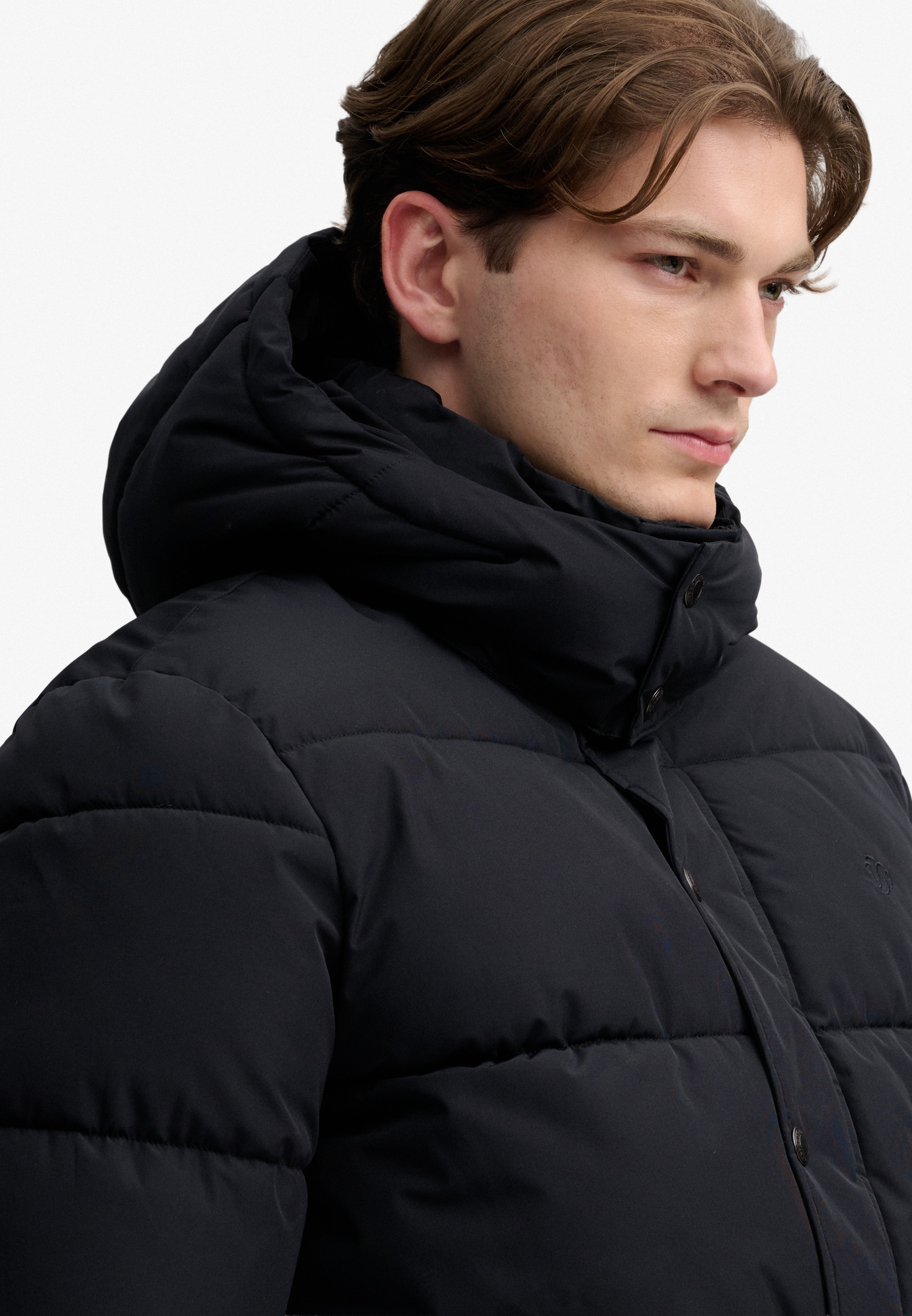 Superdry Steppjacke »PREMIUM HOOD PUFFER JKT« mit Kapuze Kunstfaser, relaxed fit