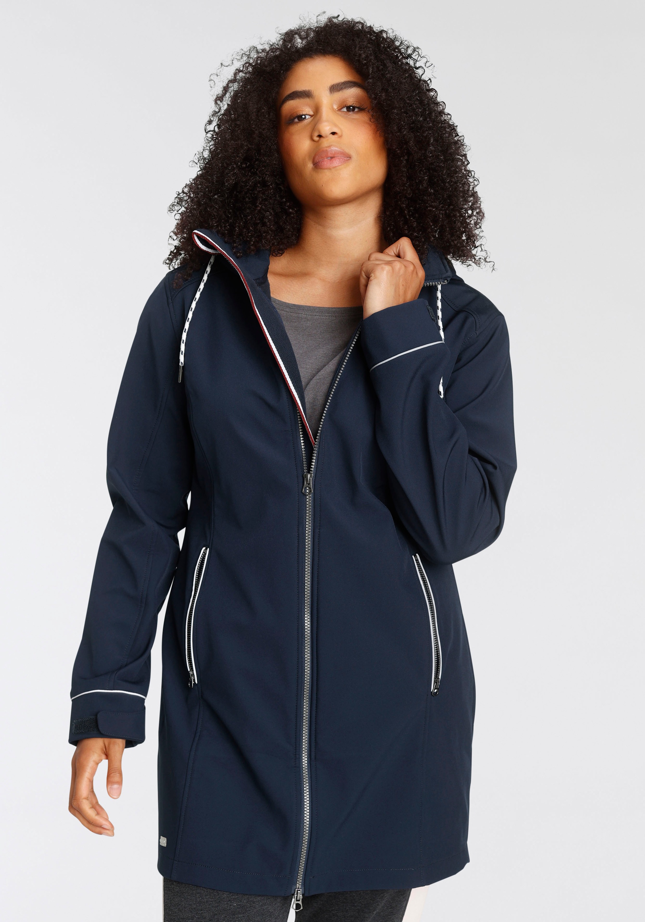 Image of H.I.S Softshellparka »aus nachhaltig recyceltem Polyester«, in grossen Grössen bei Ackermann Versand Schweiz