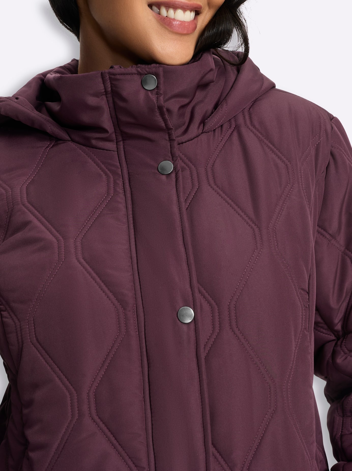 Classic Basics Veste matelassée mit Kapuze