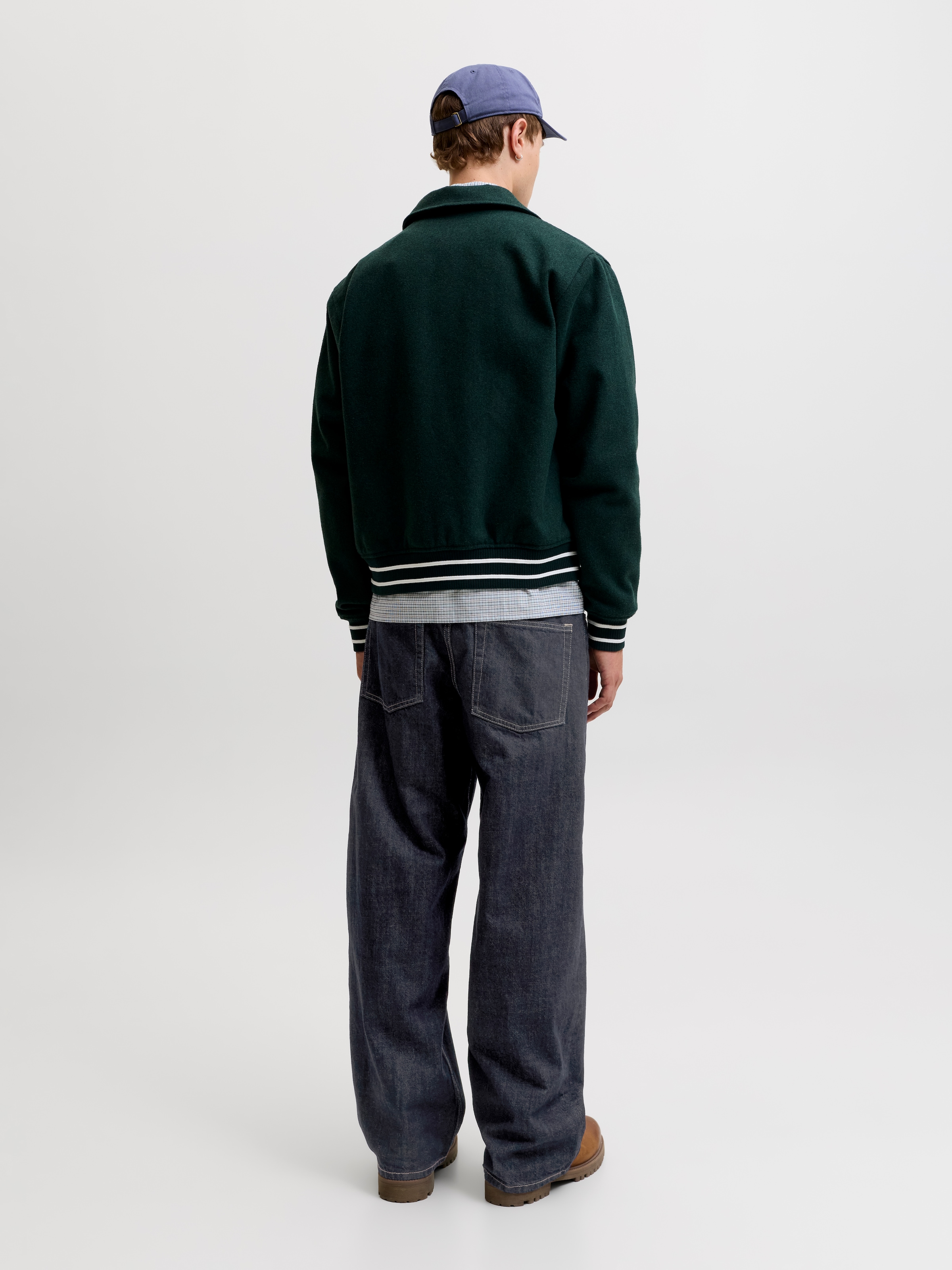 Jack & Jones Bootcut-Jeans »JJIDAVE JJCLASSIC« Baumwolle, bootcut fit