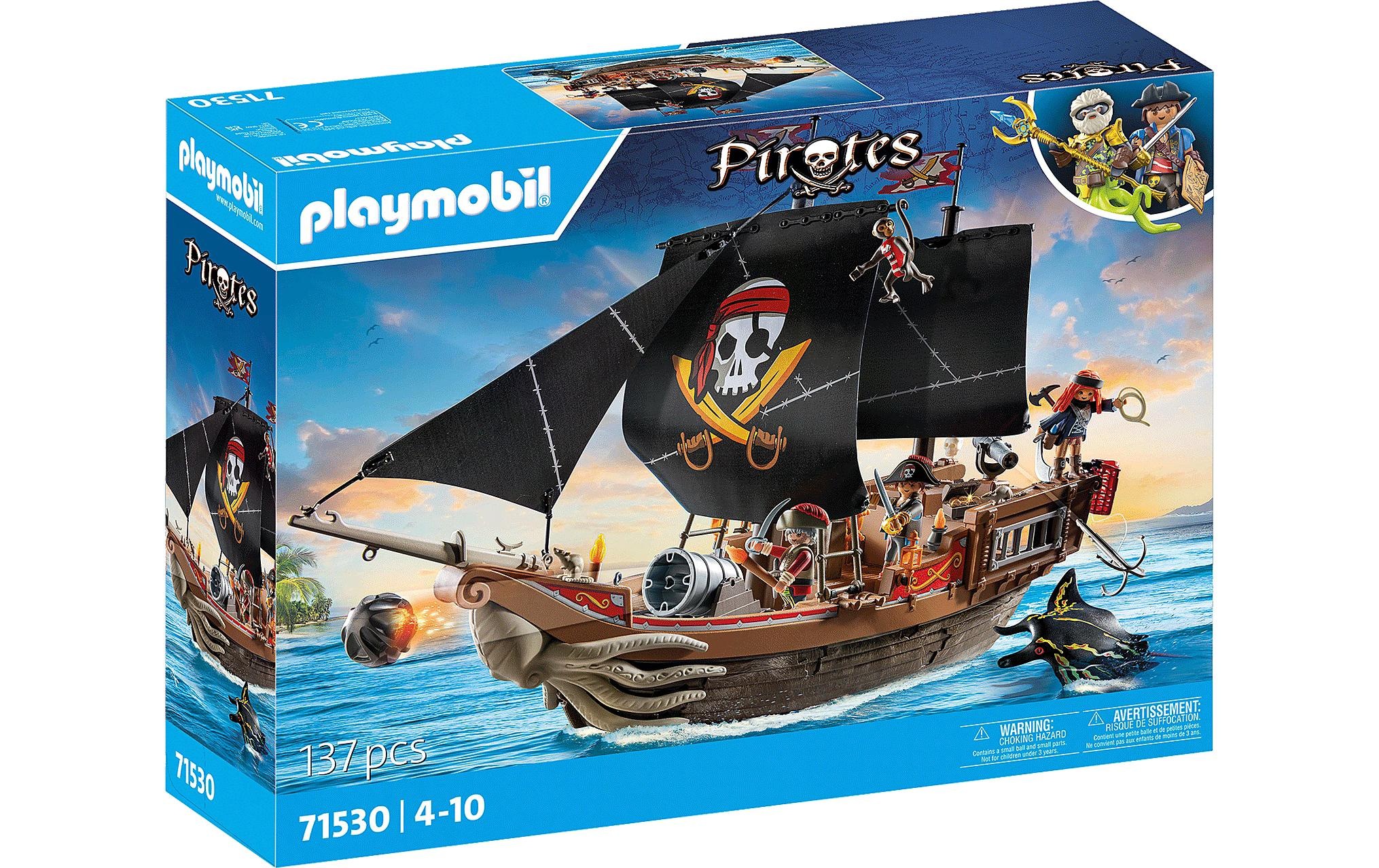 Image of Playmobil Spielbausteine "Pirates Grosses Piratenschiff 71530"