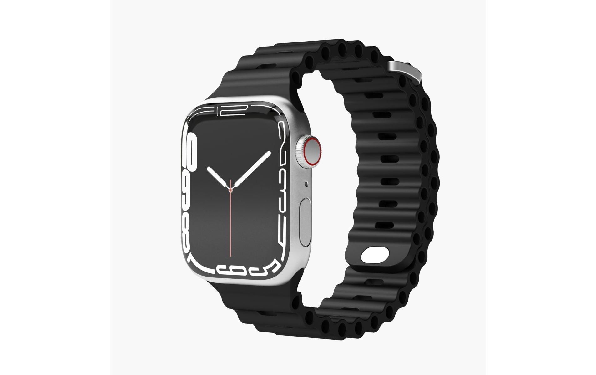 VONMÄHLEN Uhrenarmband »Band Apple Watch 42/44/45/49 mm Black«