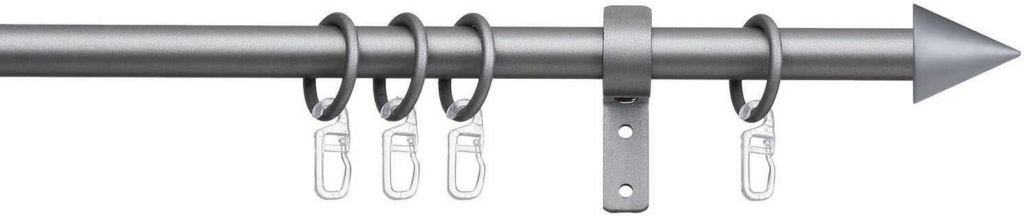 Image of indeko Gardinenstange "Gera" Ø 16 mm 1 läufig-läufig ausziehbar stufenlos verstellbare Teleskopstange