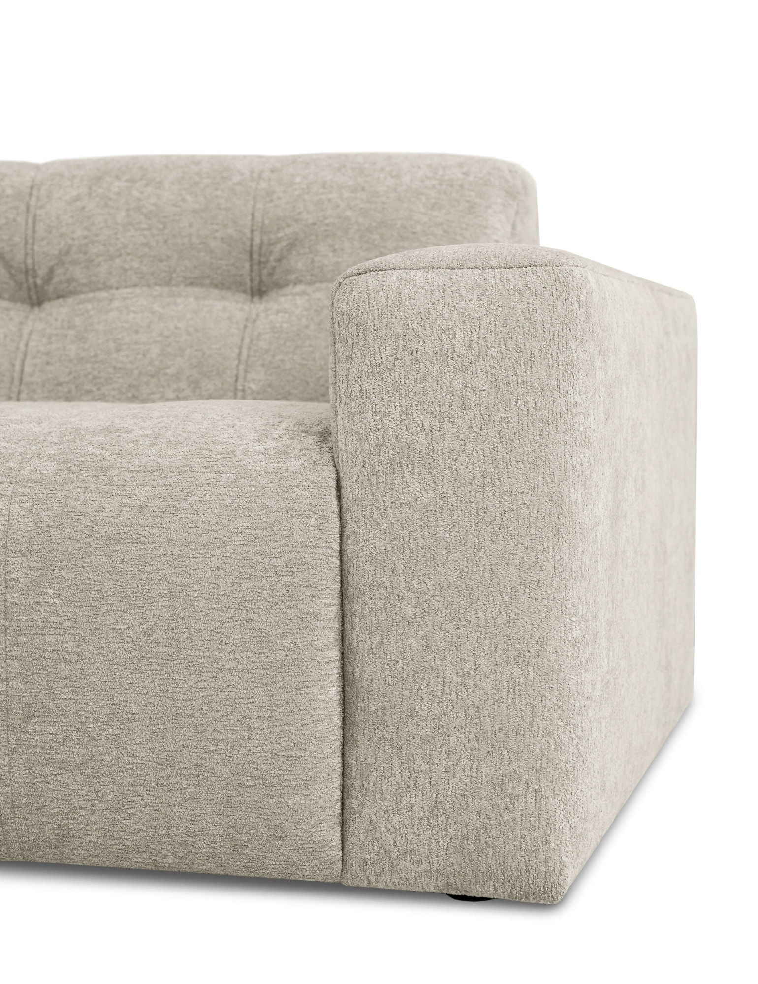 GOODproduct 3-Sitzer »Tapley« Breite 220 cm,Boucle, Struktur fein, mit Knopfsteppung, bodentief