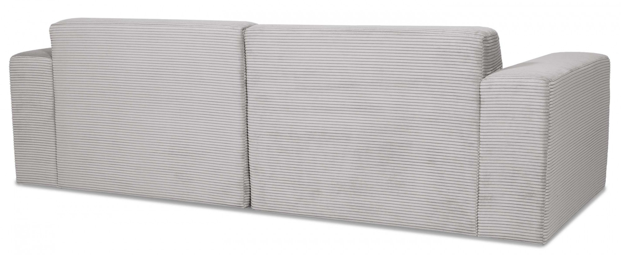 INOSIGN 3-Sitzer »Koa, 228 cm, Modulsofa in Webstoff, Cord«, Designsofa, weicher Lounge-Sitzkomfort, Welleunterfederung, bodentief