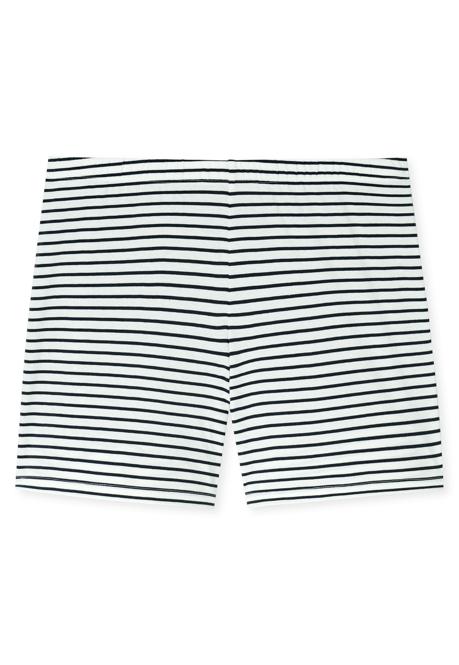 Schiesser Shorty »"Casual Essentials"«, (2 tlg.), mit unifarbenem Shirt und gestreifter Hose