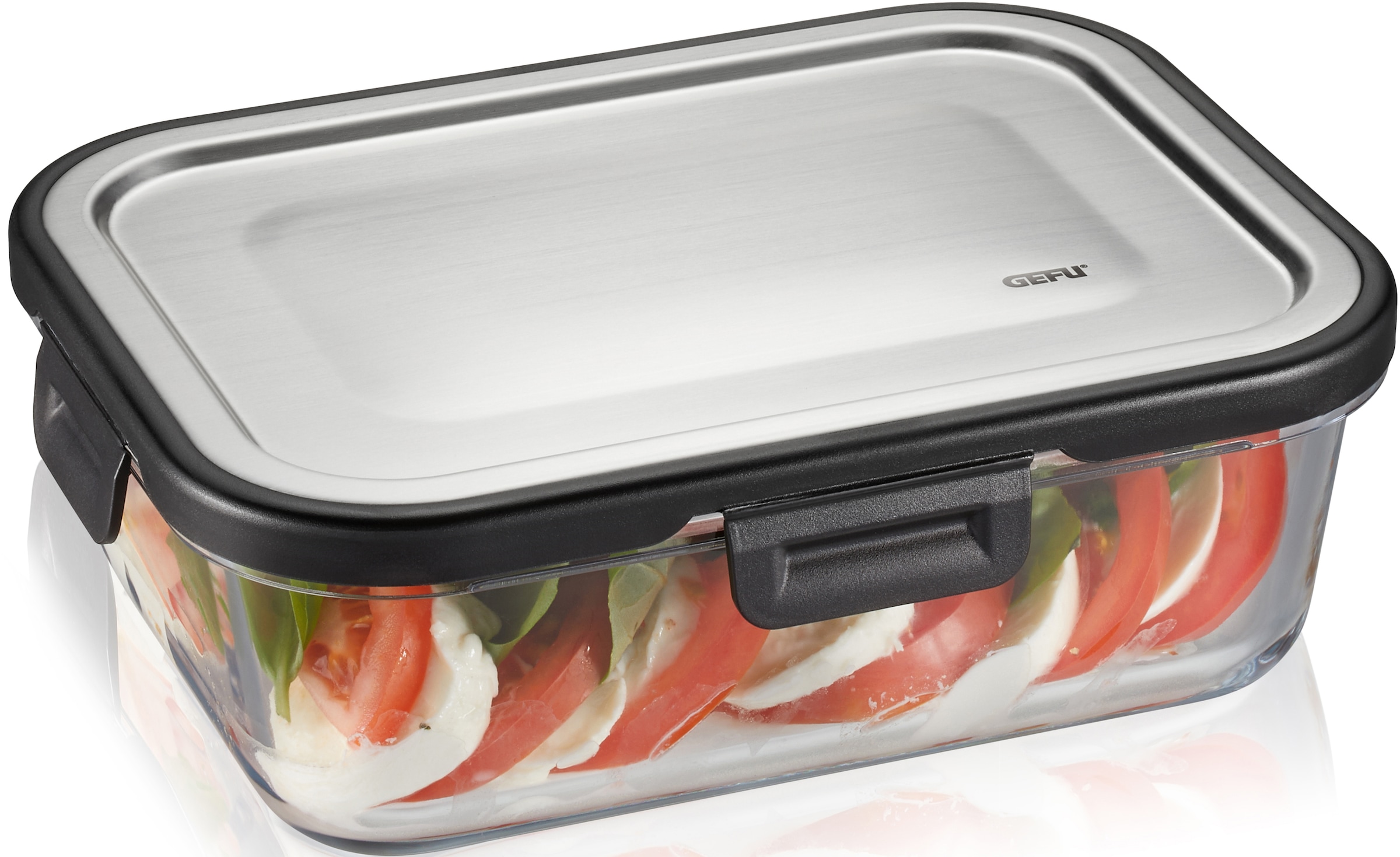 Image of GEFU Lunchbox "MILO" gelaserter QR Code zur Vorratskontrolle per App (nur für Android)