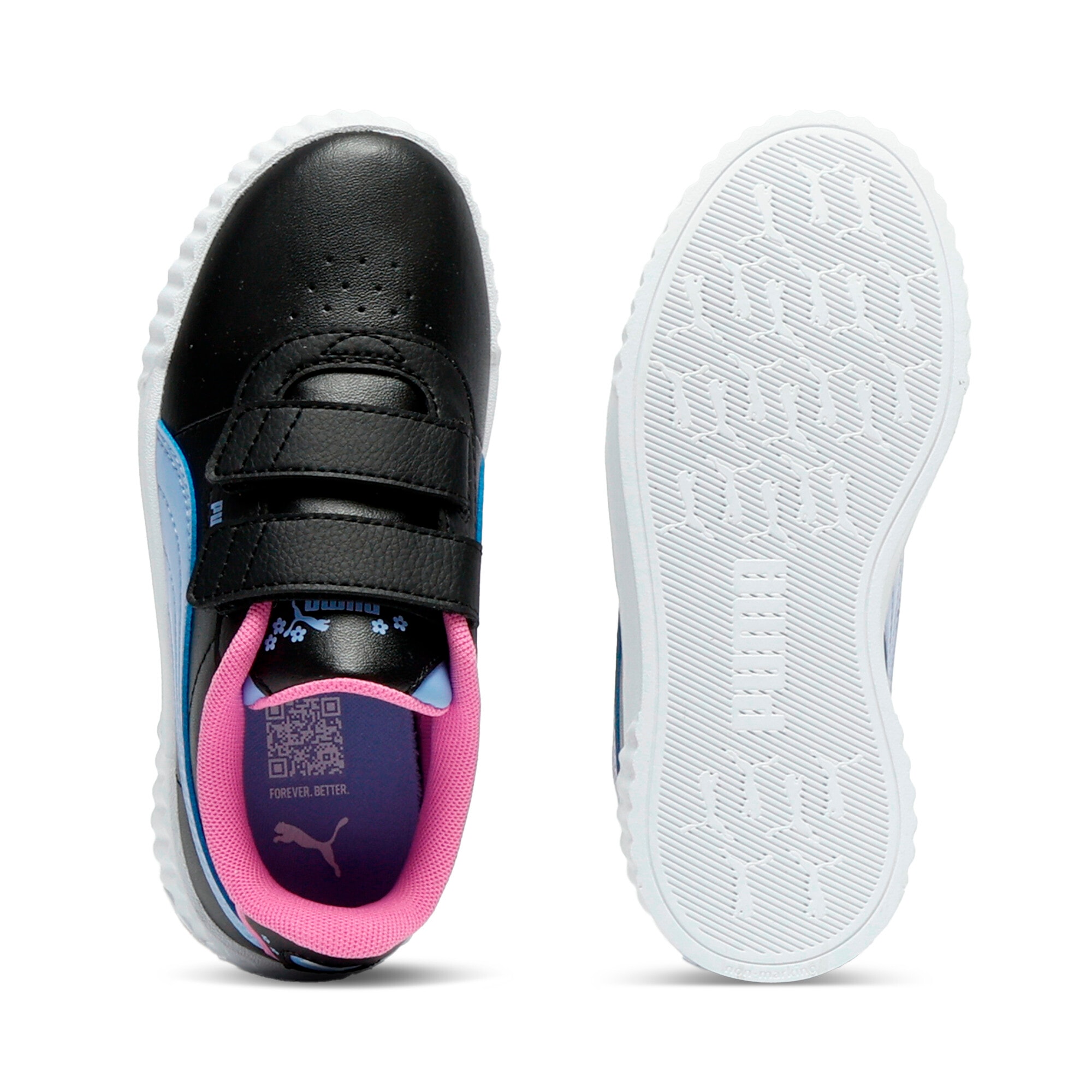 PUMA Sneakers »CARINA 3.0 JELLY HEAVEN V PS«  mit Klettverschluss, profilierte Gummilaufsohle, aus Synthetik