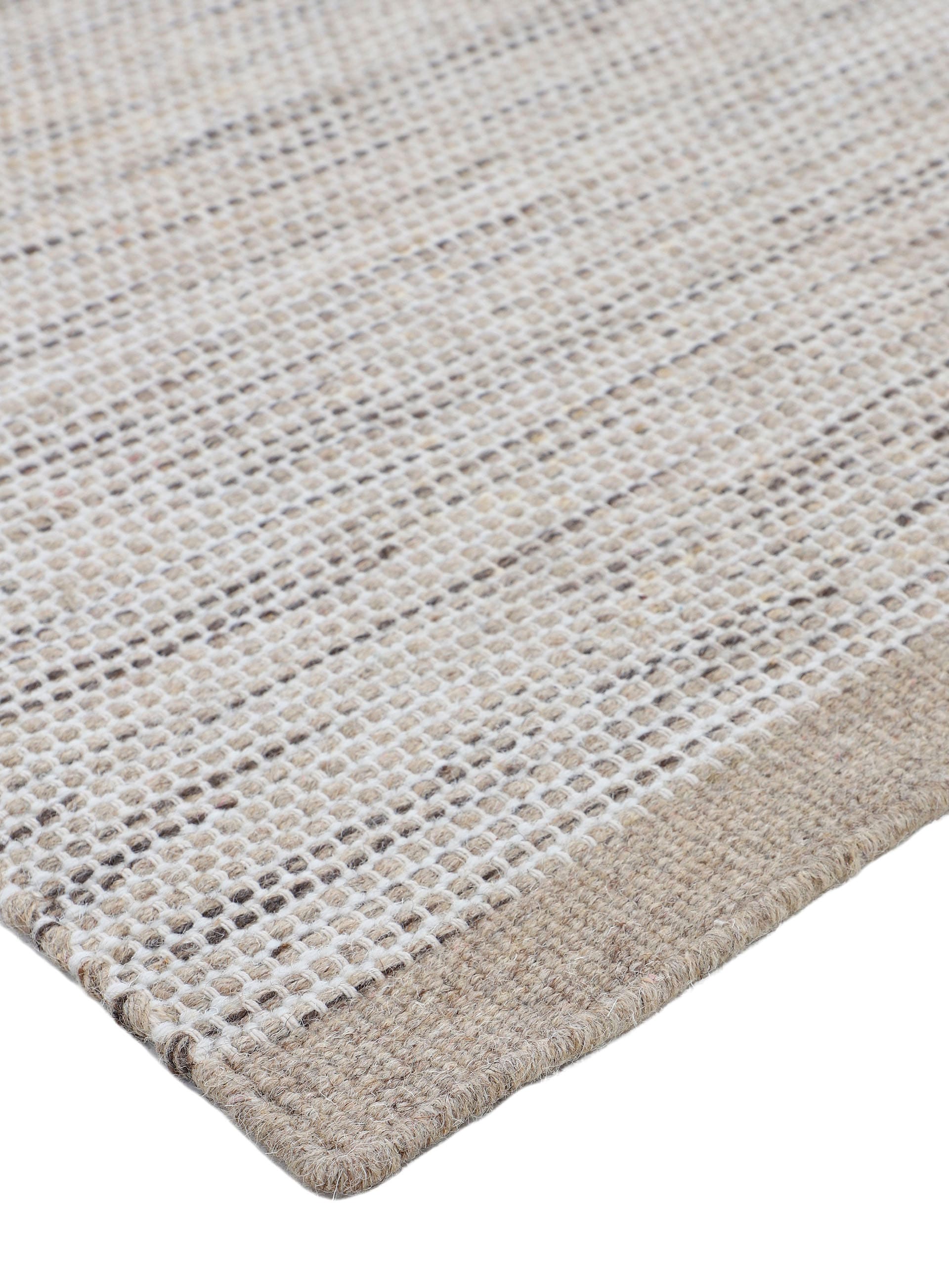 carpetfine Tapis en laine »Mona ,   auch als Läufer« Rectangulaire 5 mm Höhe 80% laine, tapis réversible en laine/coton, salon