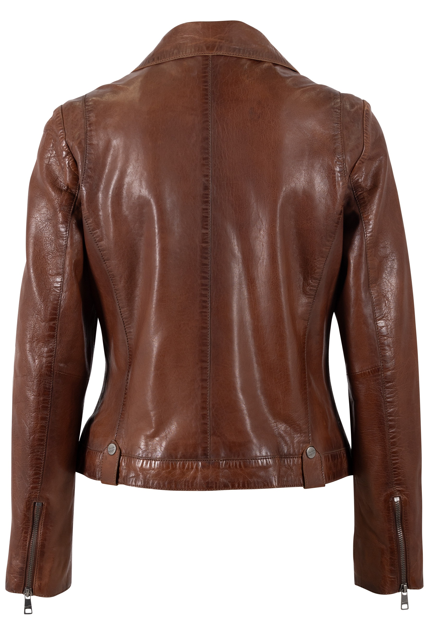 Mauritius Veste en cuir »MWFarah« mit Reverskragen