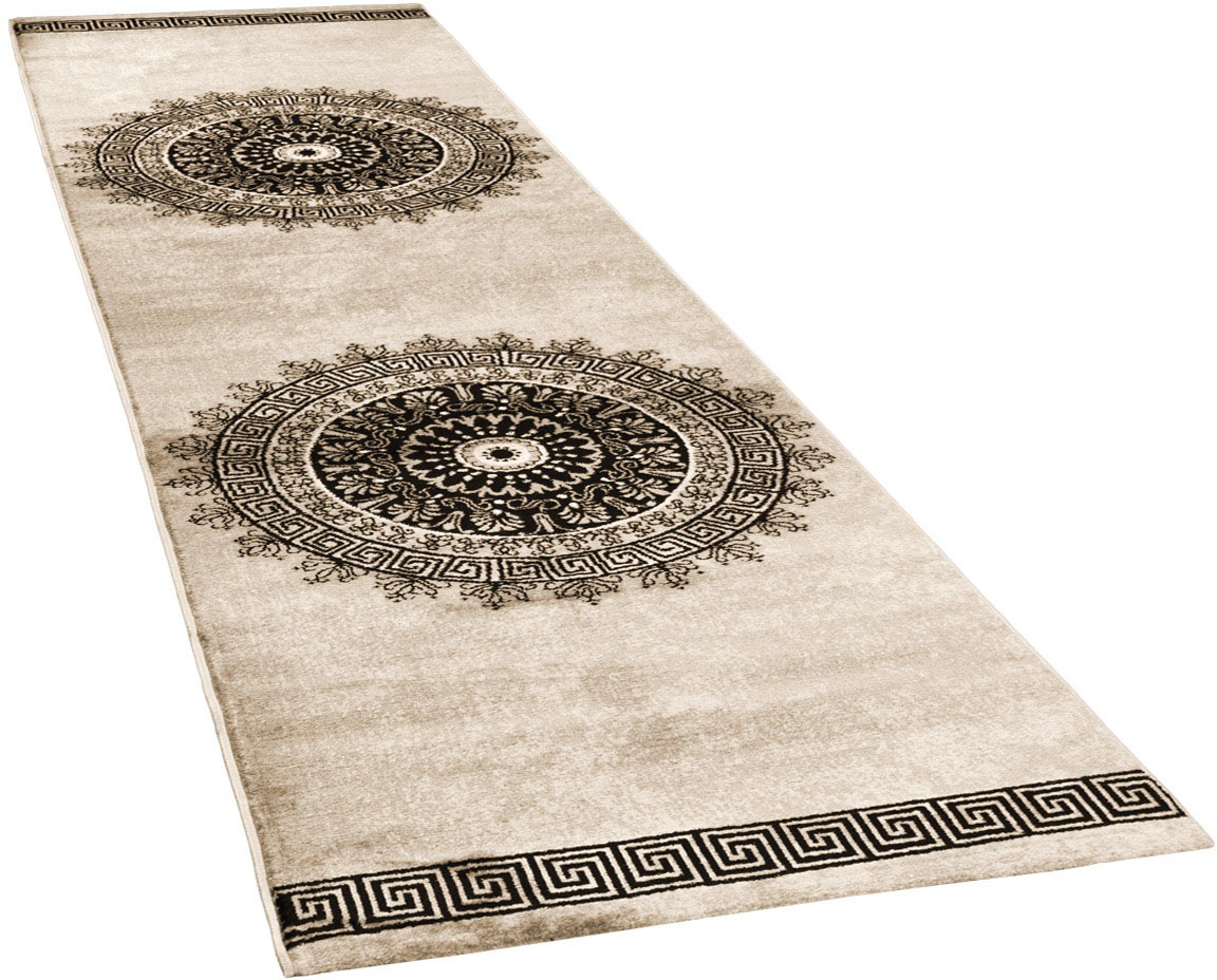 Image of Paco Home Läufer »Tibesti 081«, rechteckig, 16 mm Höhe, Teppich-Läufer, Kurzflor, gewebt, Mandala Muster in dezenten Farbtönen, ideal im Flur & Schlafzimmer bei Ackermann Versand Schweiz