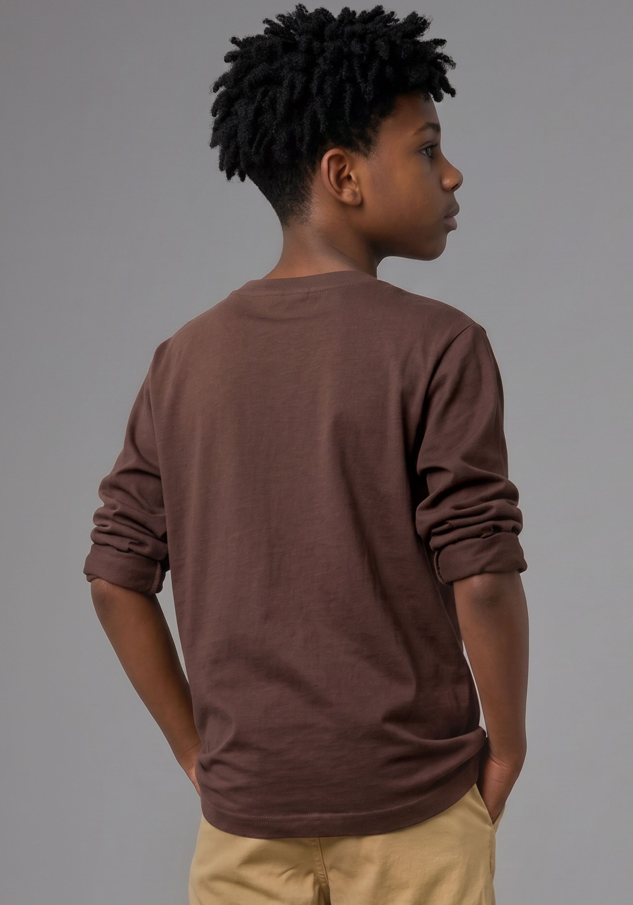 KIDSWORLD Langarmshirt »Gamer-Shirt: LETS PLAY  - GAME OVER« Gamer-Shirt, langarm, Basic-Stil, für Alltag und Freizeit