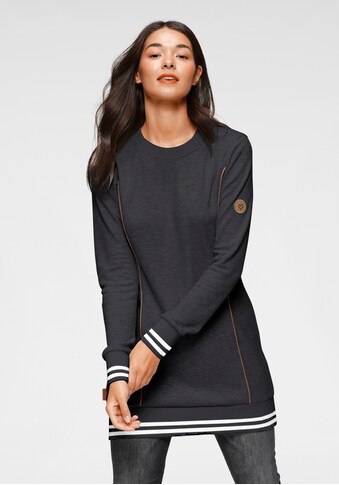 Alife & Kickin Sweatshirt »DarliAK«, trendy Longsweater mit Kontrastsreifen kaufen