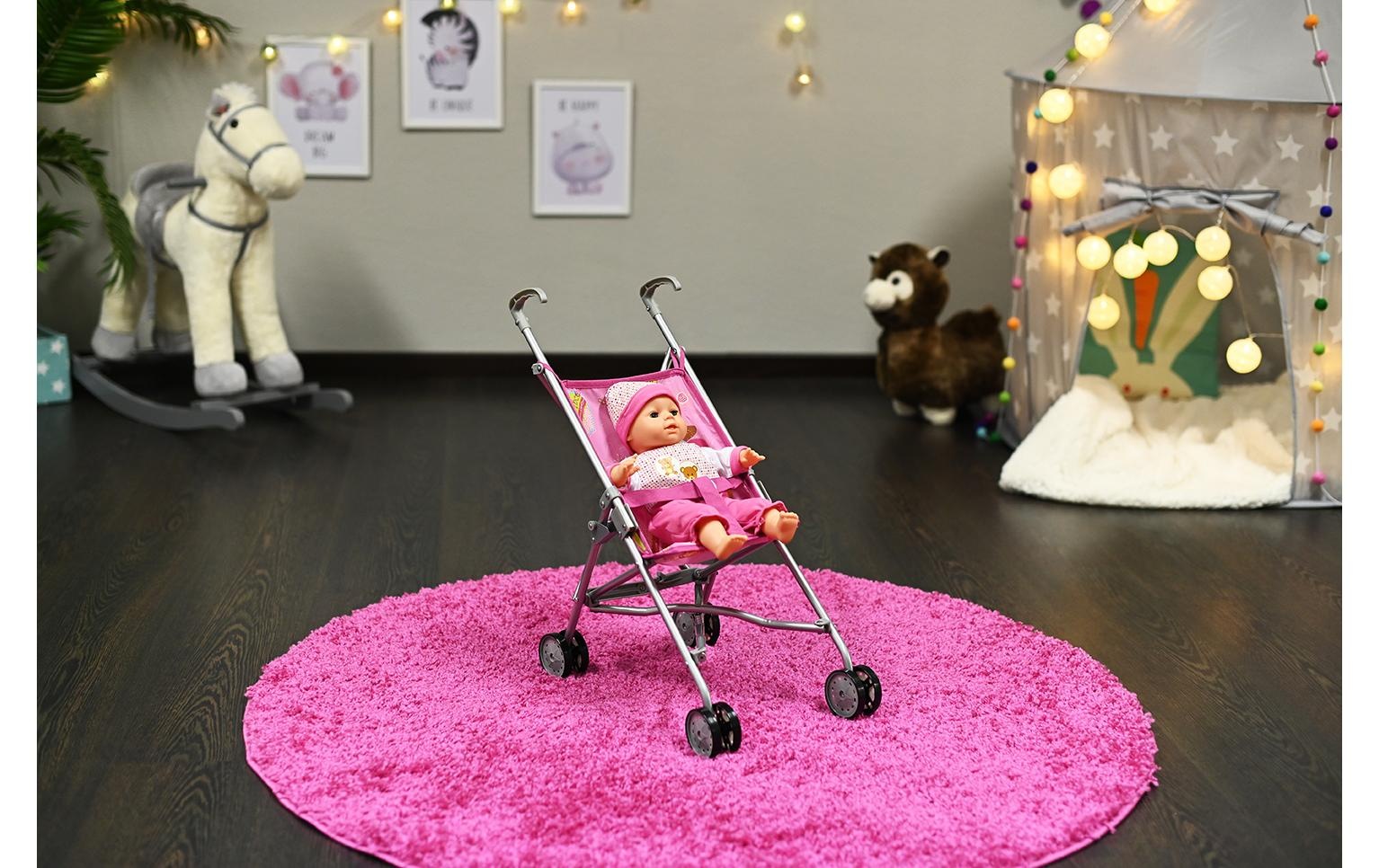 Knorrtoys® Puppenbuggy »Puppenbuggy Sim - pink little princess«