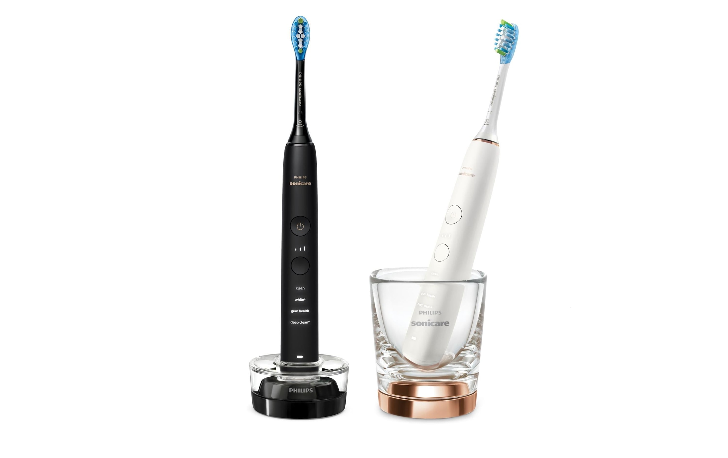 Schallzahnbürste »Sonicare DiamondClean 9000 Duo HX9914/57«