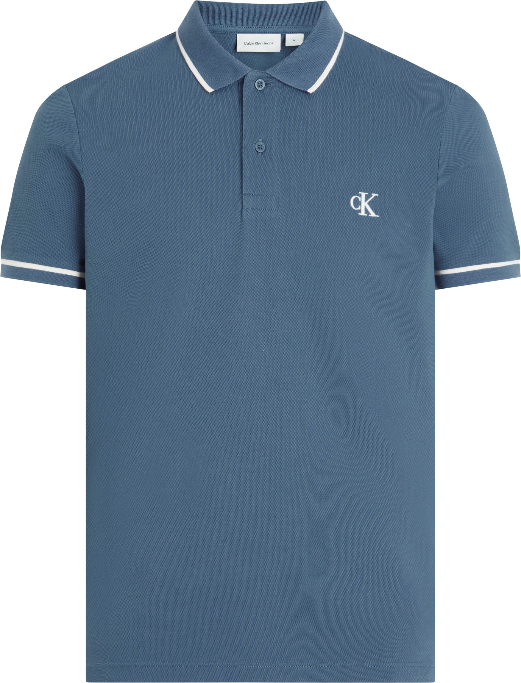 Calvin Klein Jeans Poloshirt »TIPPING SLIM POLO«, mit Streifendetail am Kragen