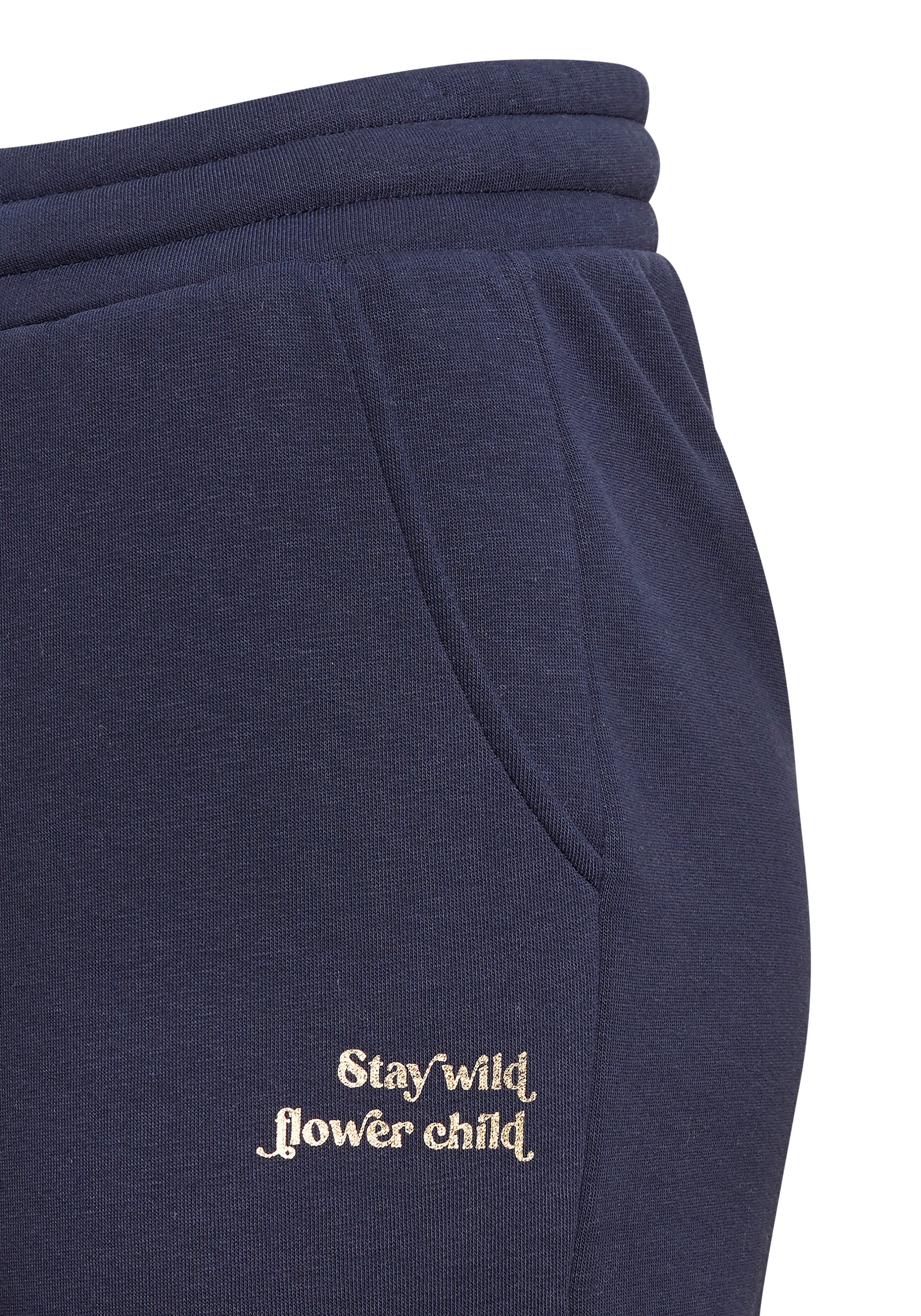 LASCANA Pantalon sweat  avec impression foil brillante, tenue détente