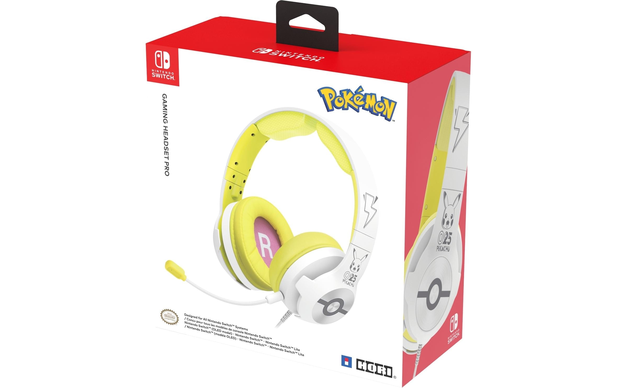Hori Headset »Pikachu Pop Weiss«
