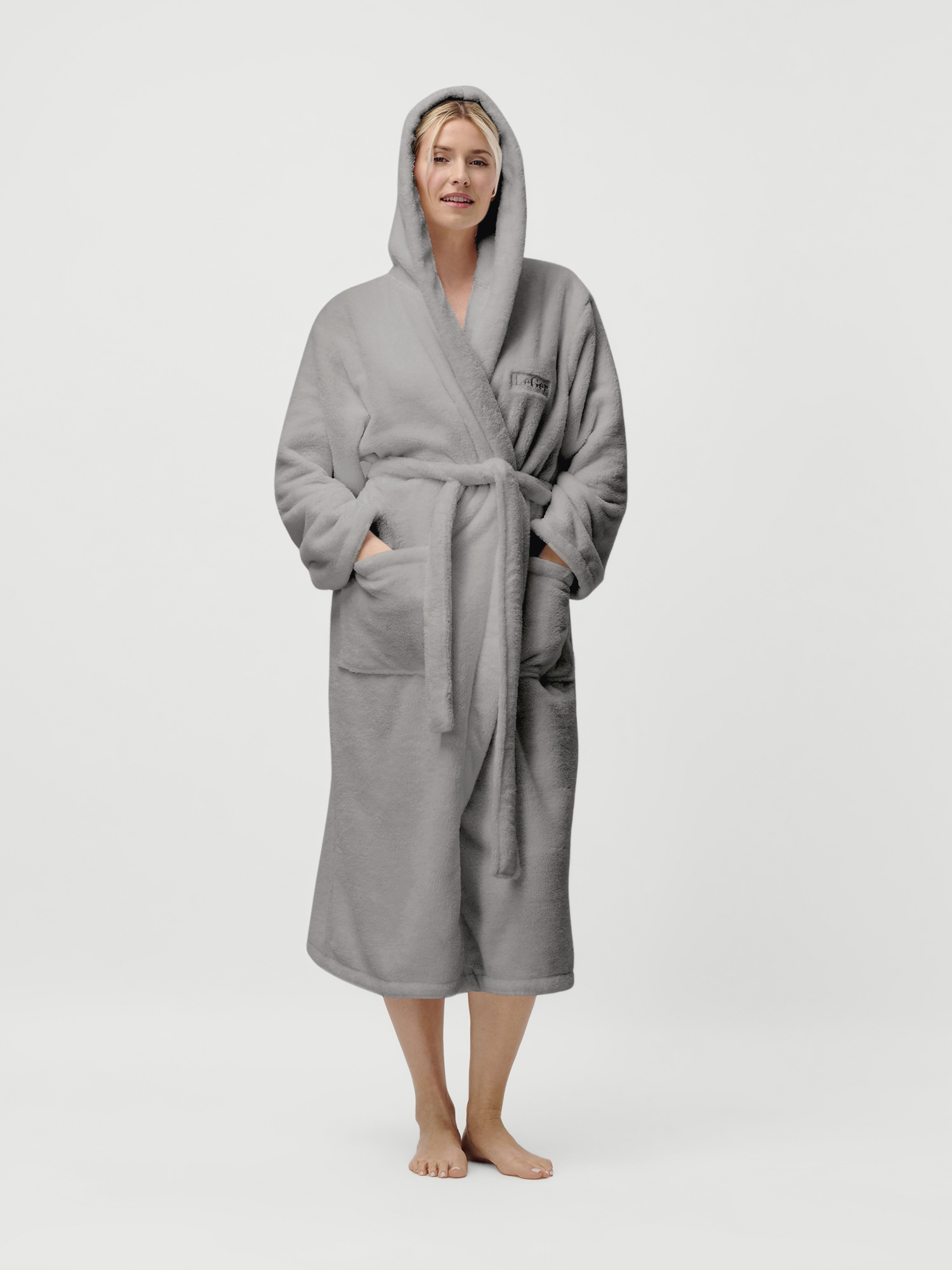LeGer Home by Lena Gercke Unisex-Bademantel »Lovina«, (1 St.), kuschelig weicher Fleece, für Damen und Herren, XS-3XL