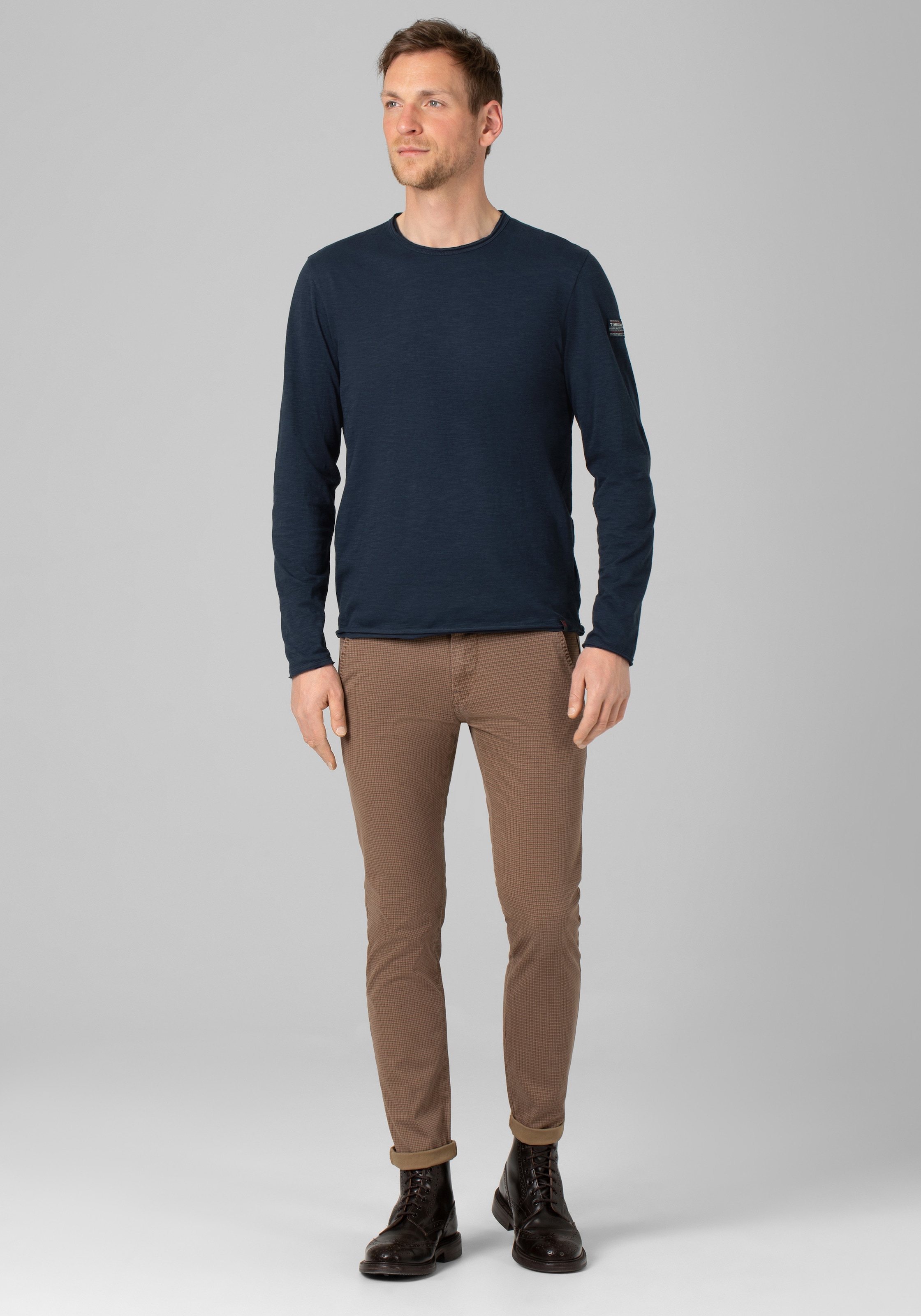 TIMEZONE Langarmshirt »Ribbed Basic Longsleeve«