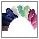 1x rosa, 1x pink, 1x altrosa, 3x blau, 1x braun, 2x grün, 1x ecru