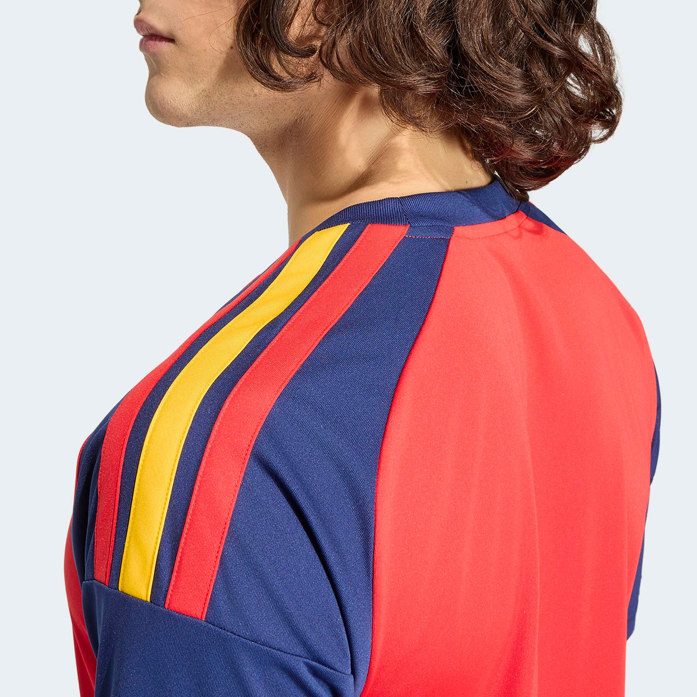 adidas Performance Maillot de foot »RFEF H JSY FAN« pour adultes, sans fermeture, avec col rond, en polyester