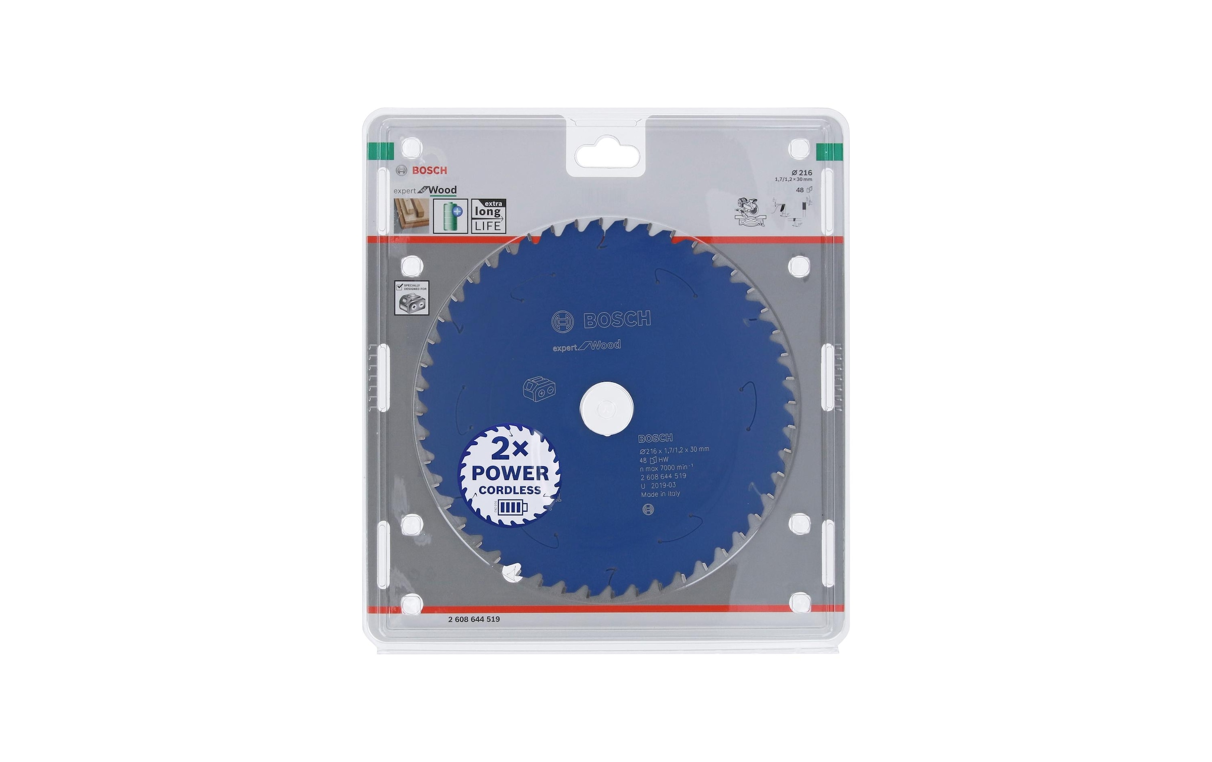 Bosch Professional Kreissägeblatt »für Akku«, (1 St.)
