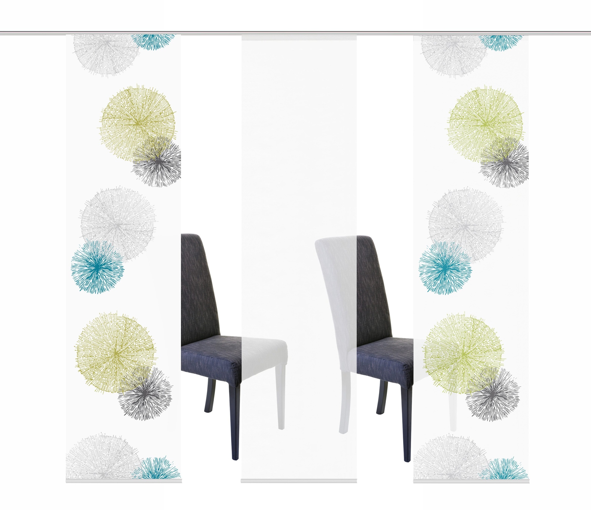 Image of HOME WOHNIDEEN Schiebegardine »SCOPPIO«, (3 St.), HxB: 245x60, inkl. Befestigungszubehör bei Ackermann Versand Schweiz