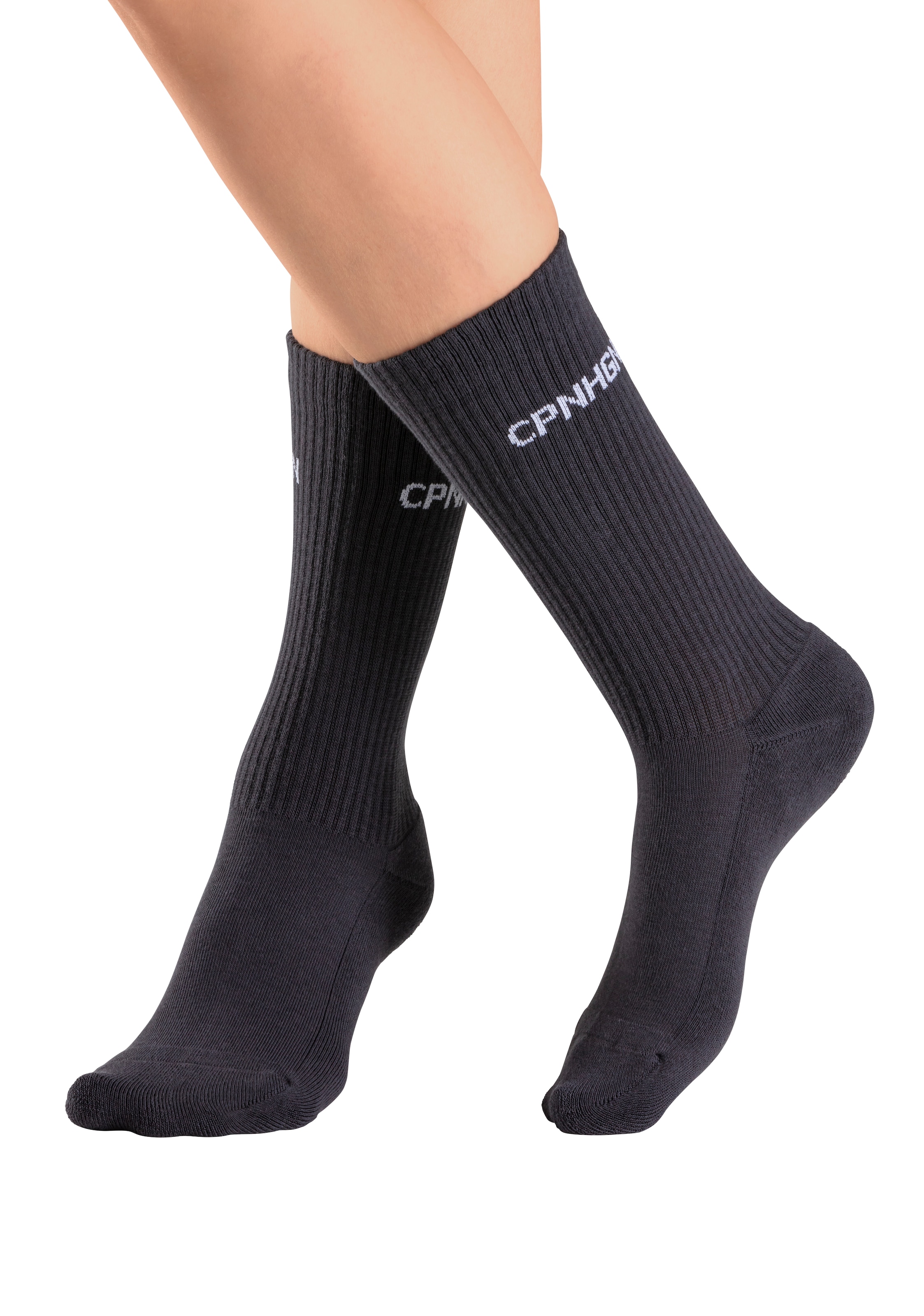 Copenhagen Studios Tennissocken, (Packung, 3 Paar), mit Halbfussfrottee