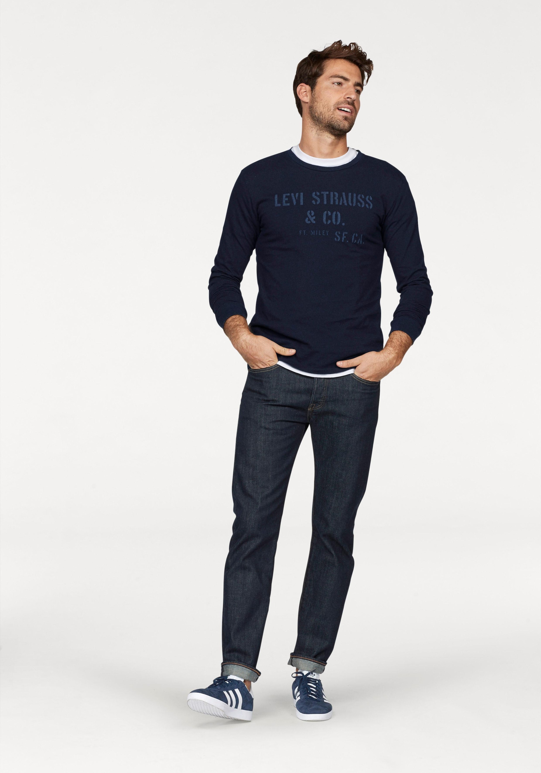 Levi's® Straight-Jeans »501 LEVI'S ORIGINAL«, mit Markenlabel